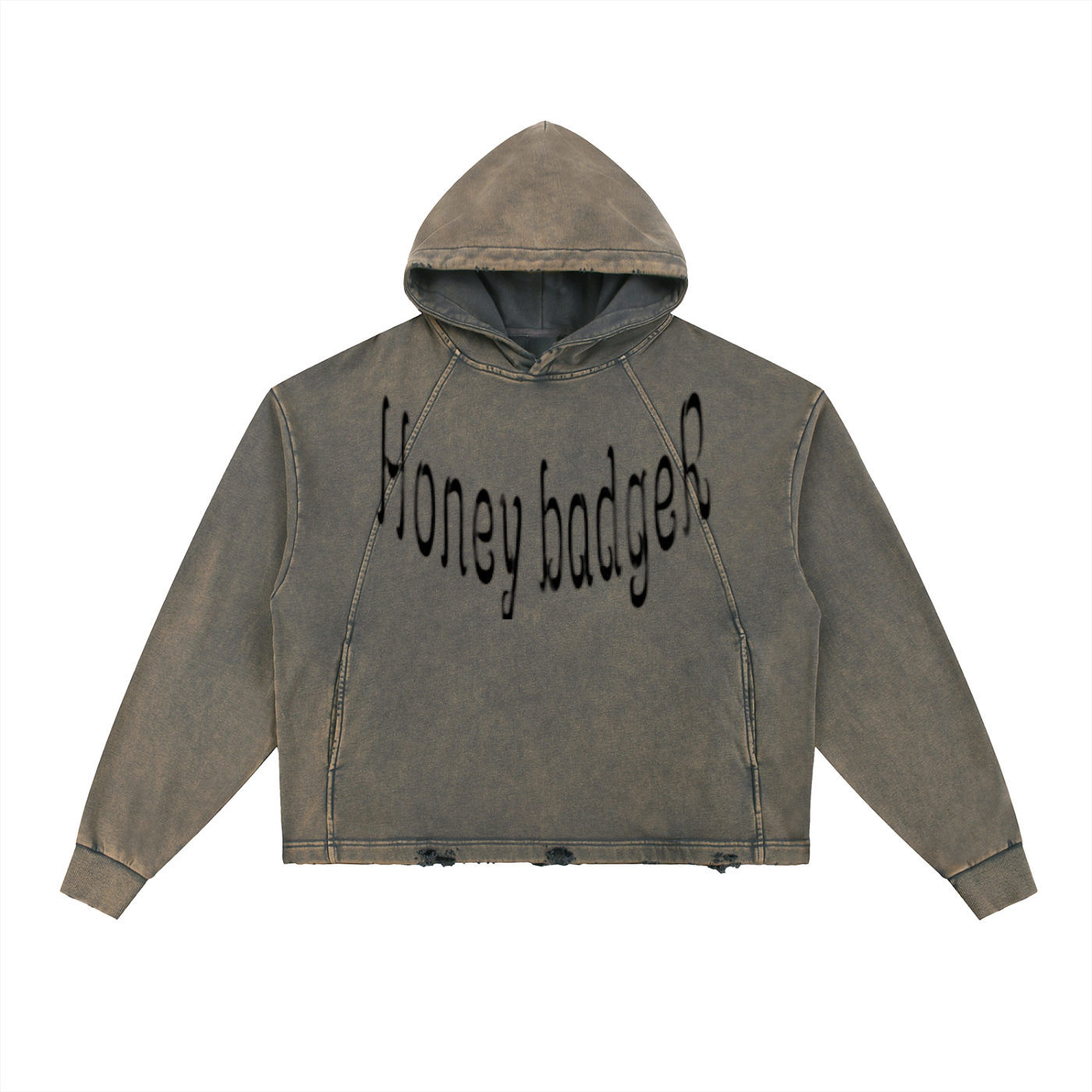 RUGGED Hoodie (Frayed-Hem)