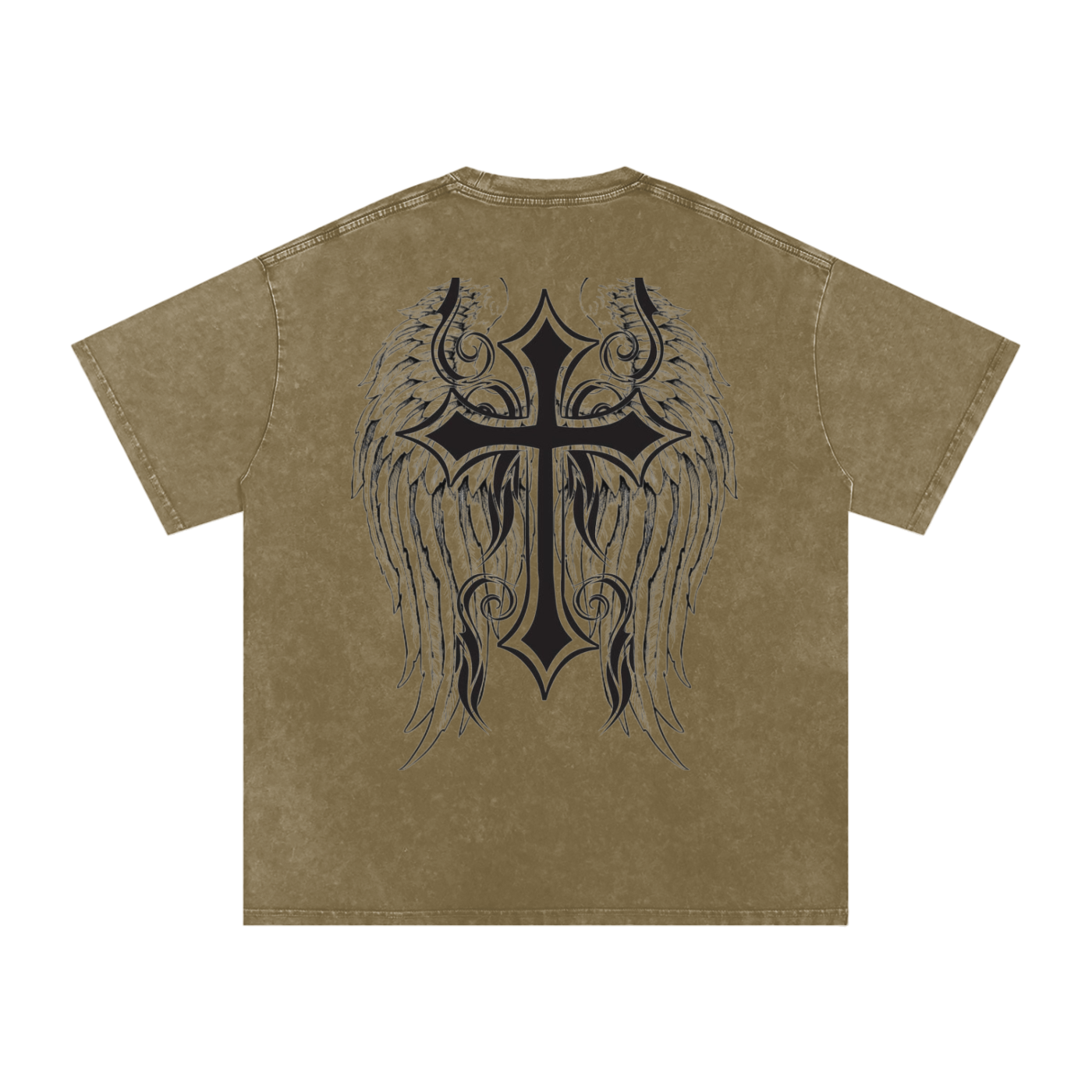WINGED Collar Tee