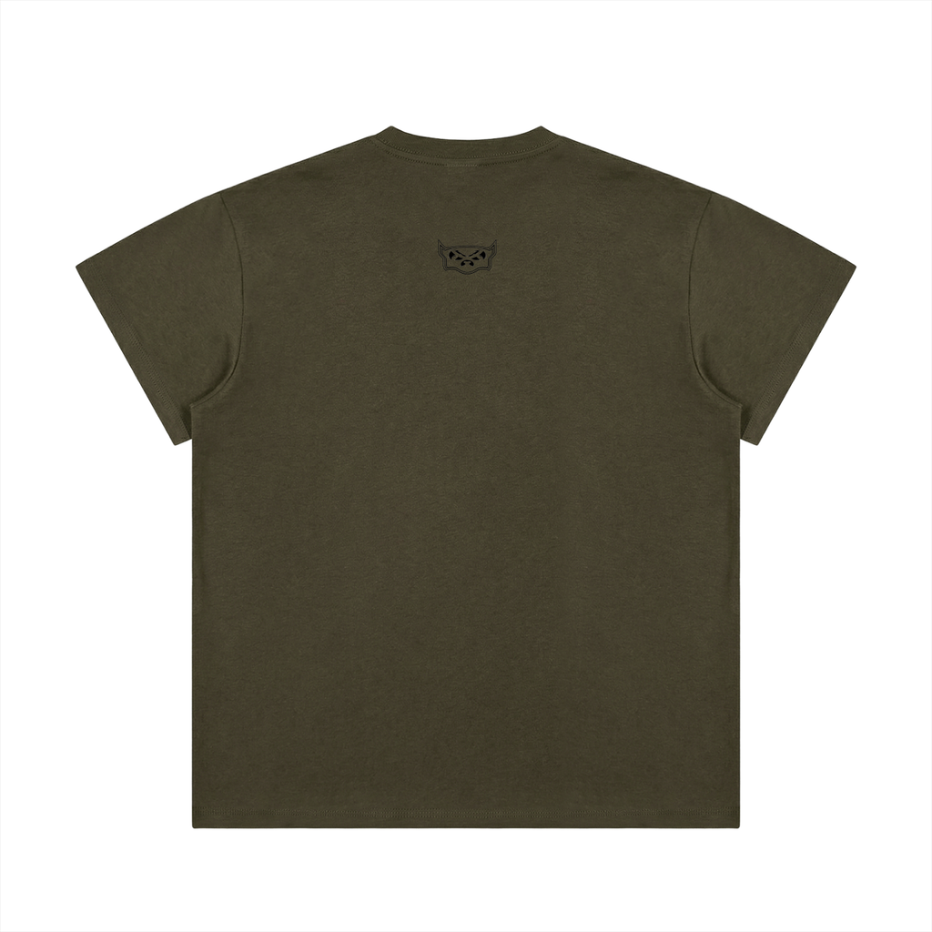 (Outline) DEFIANCE Cotton Classic Fit T-Shirt