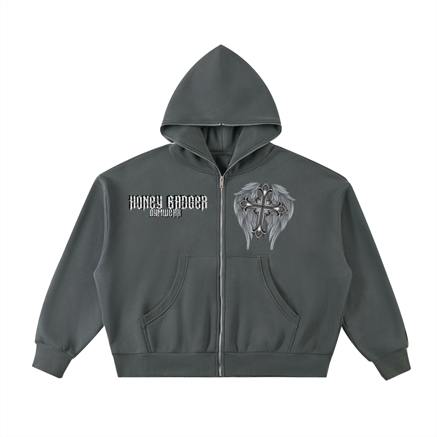 Seraphin Full-Zip Boxy Hoodie