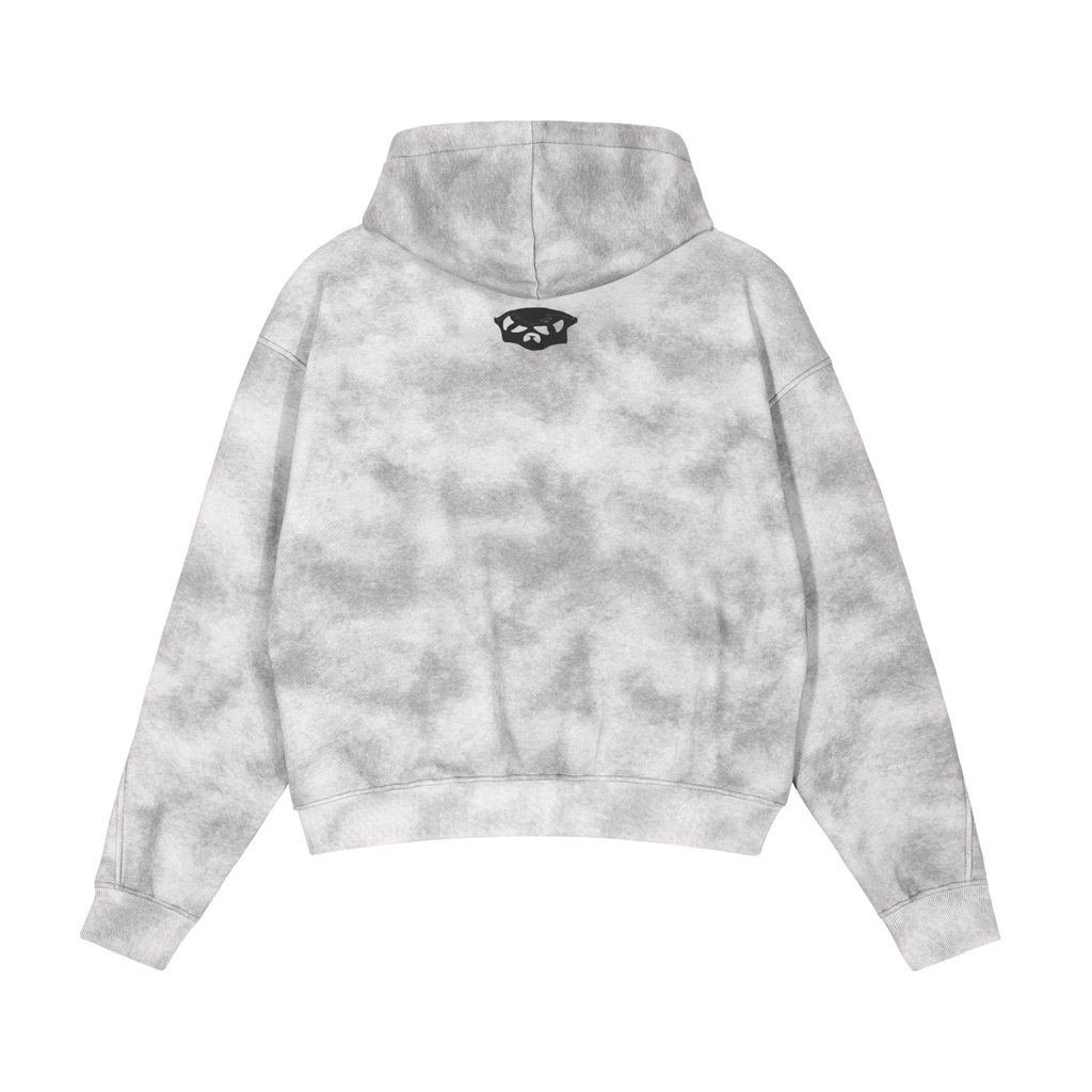 VENGEANCE Snow Washed Zip-Up Fleece Hoodie