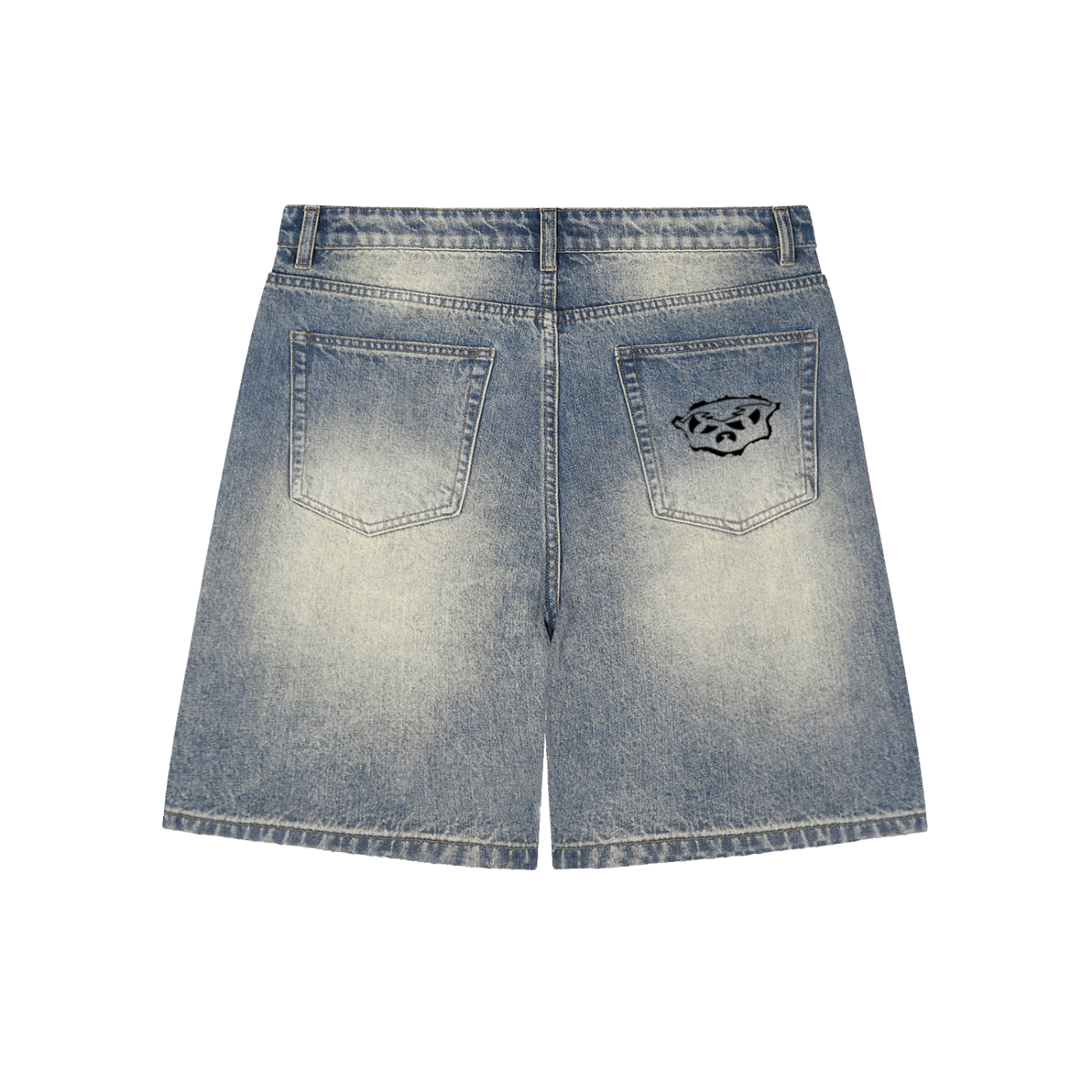 ANABOLIC Baggy Denim Shorts