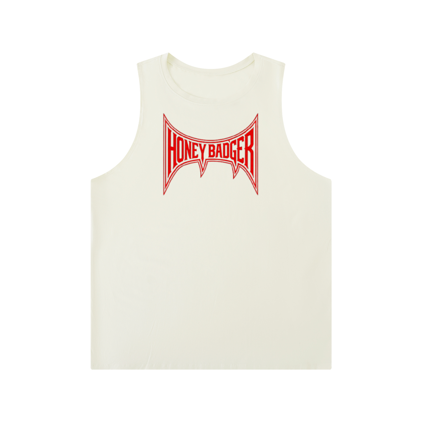 Red DEFIANCE Muscleback Tank