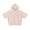 Y2K Mineral Wash Short Sleeve Hoodie
