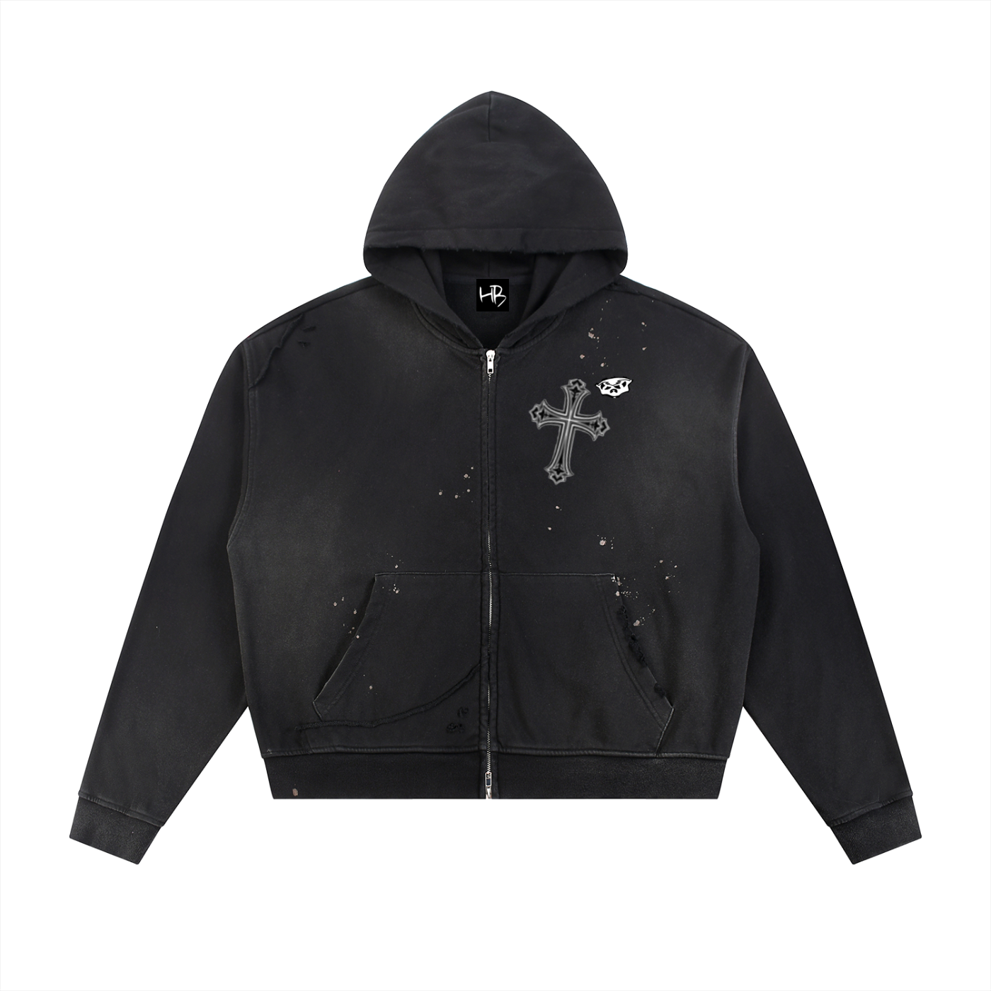 SERAPHIM  Fleece Zip Hoodie
