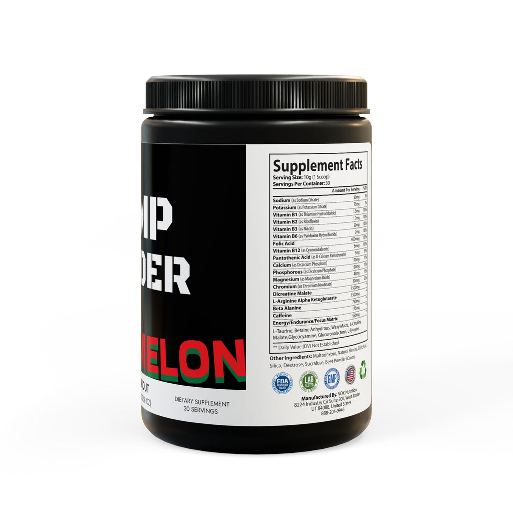 Pre-Workout Supplement, WATERMELON (300g, 10.58oz)