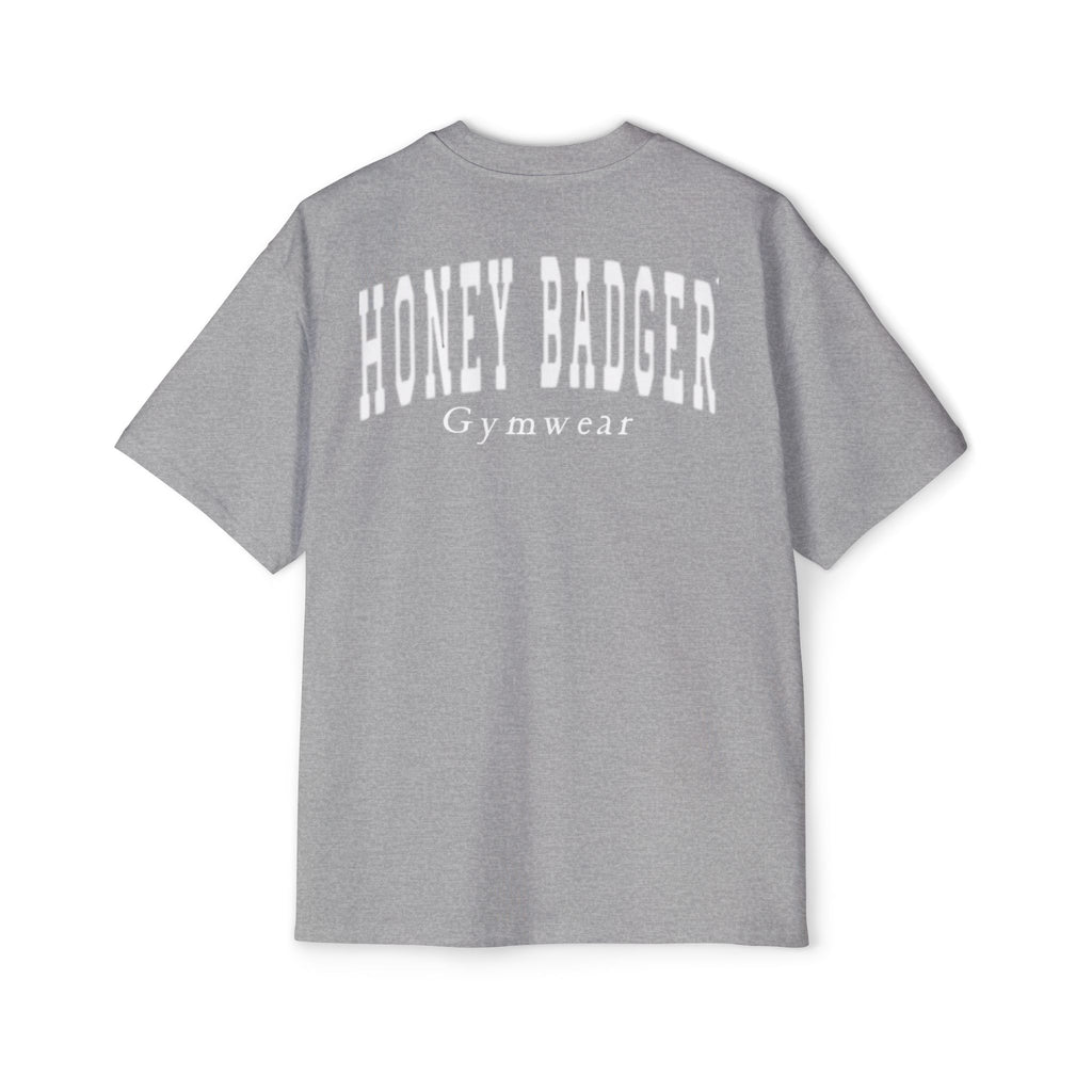 Oversized tee version of PUMP COVER (white)
