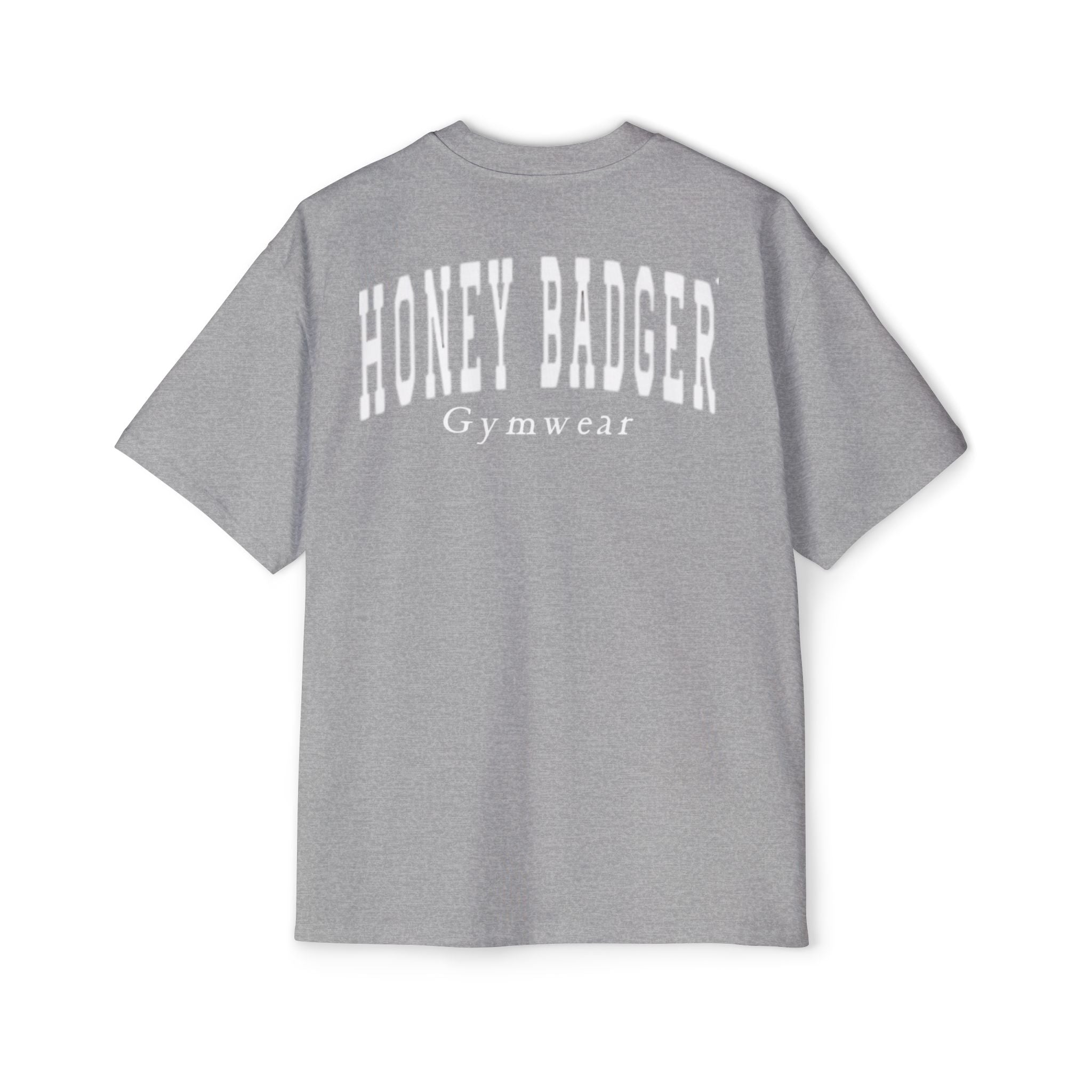 Oversized tee version of PUMP COVER (white)