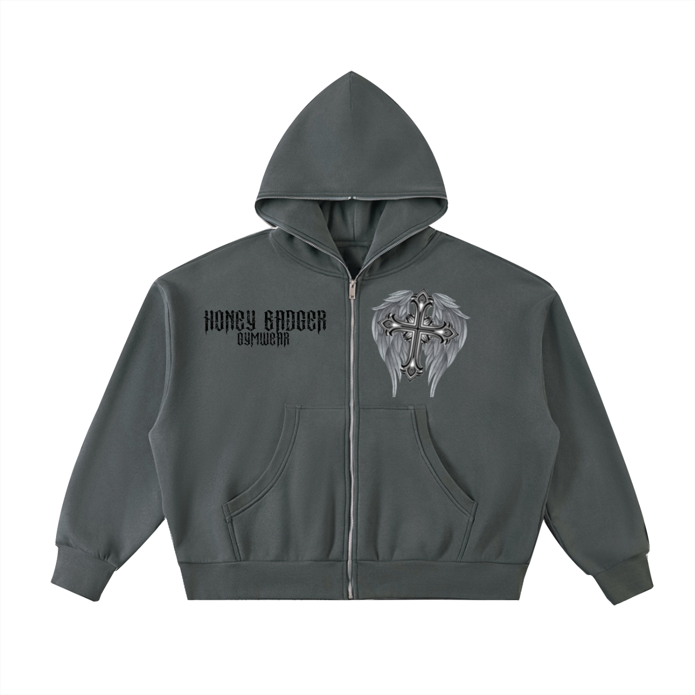 Seraphin Full-Zip Boxy Hoodie