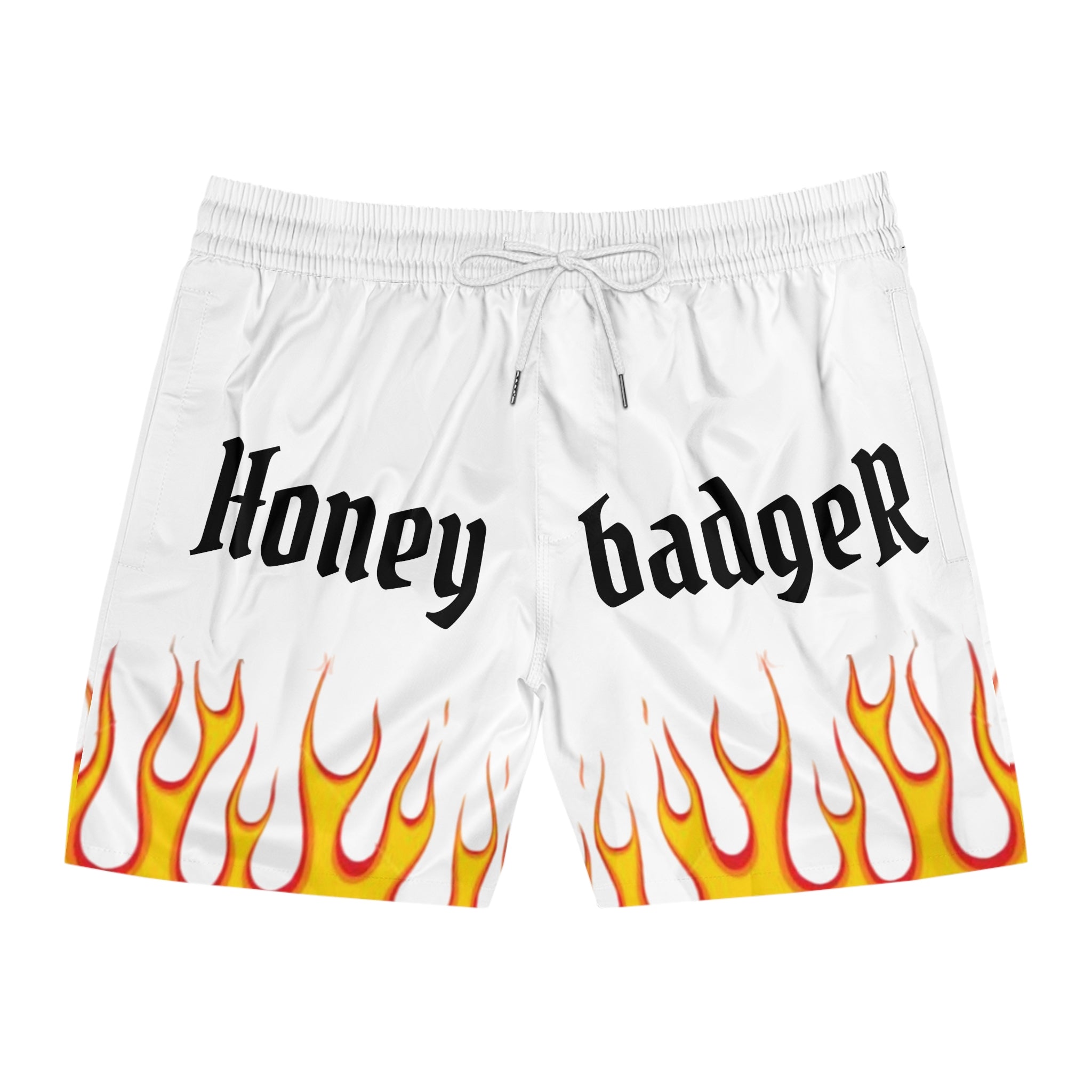 FLAME Swim/anywhere  SHORTS  (White/ Orange / Black)