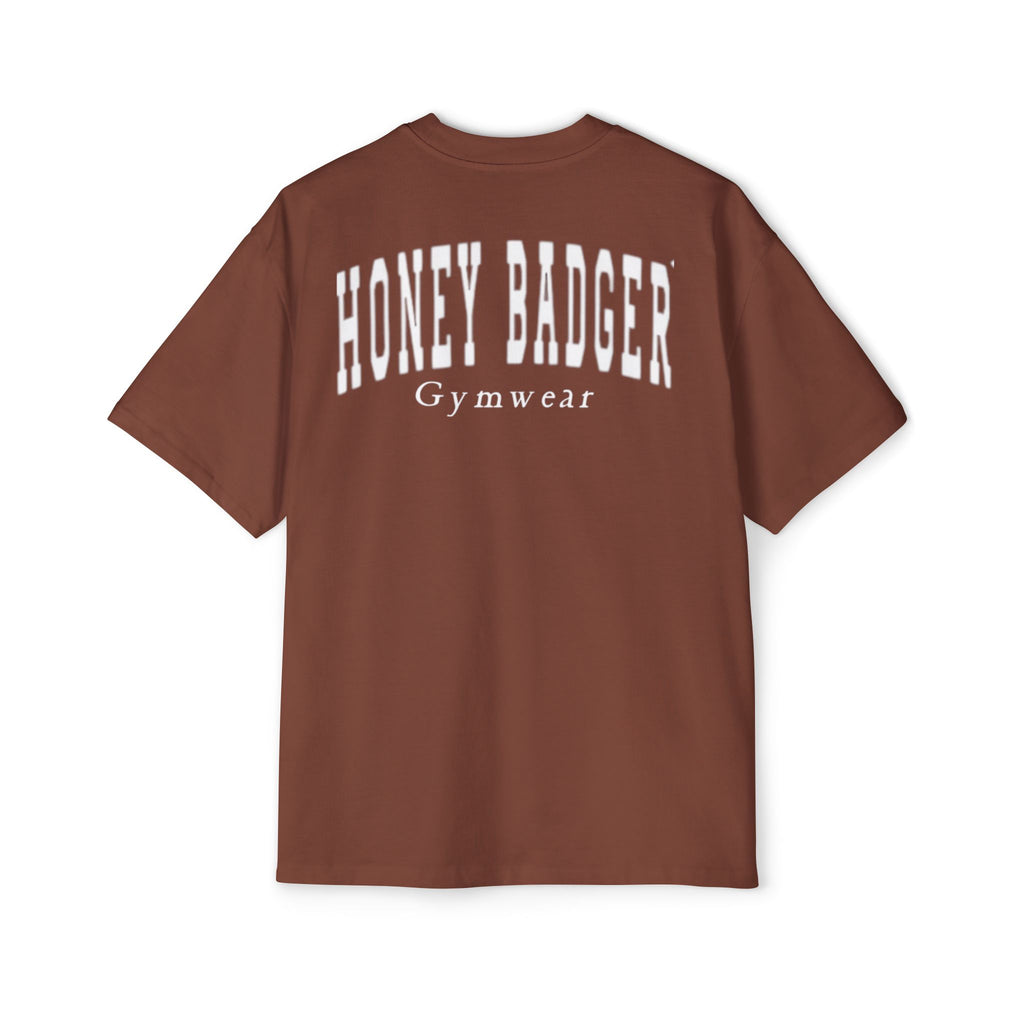 Oversized tee version of PUMP COVER (white)