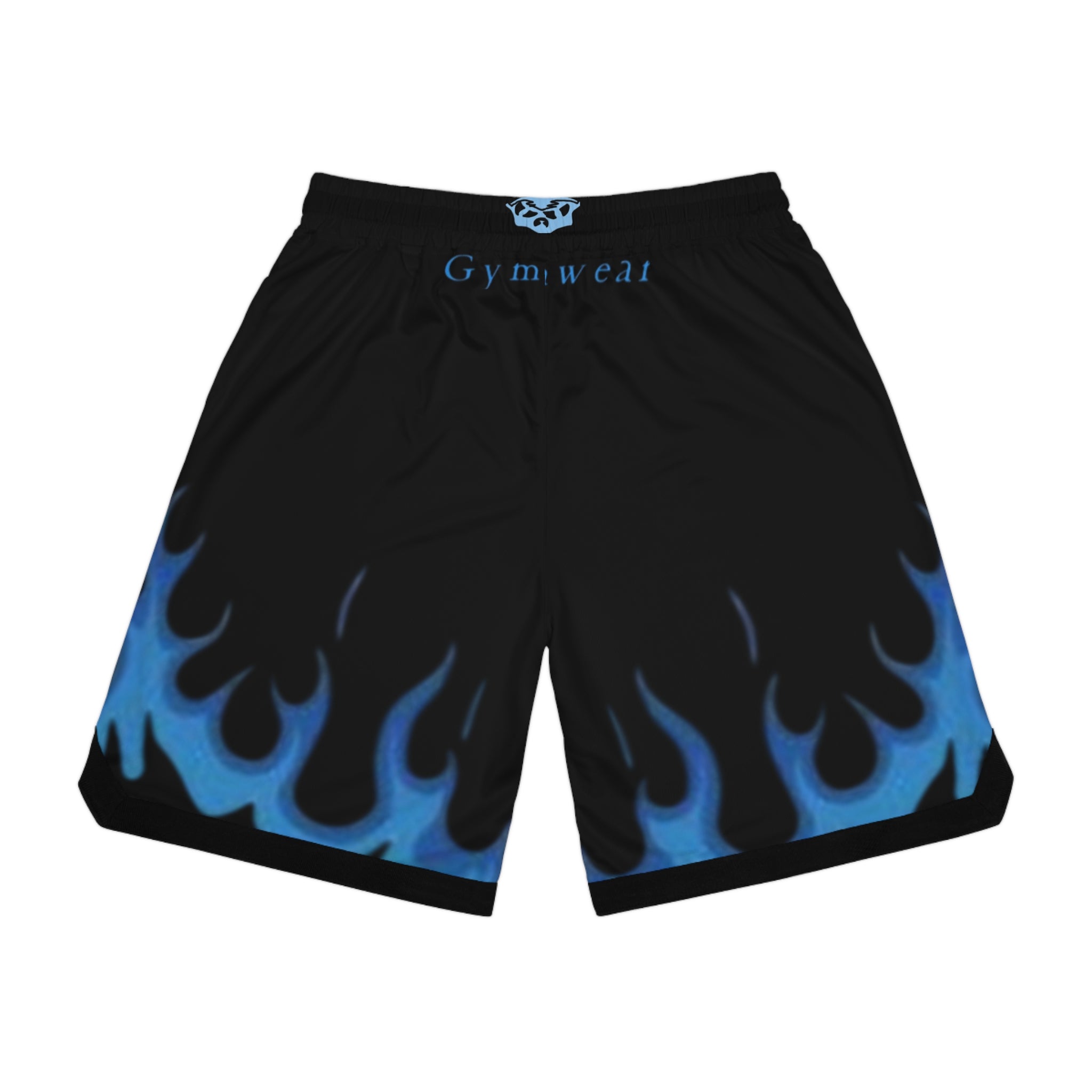 Flame Shorts (Black/Blue)