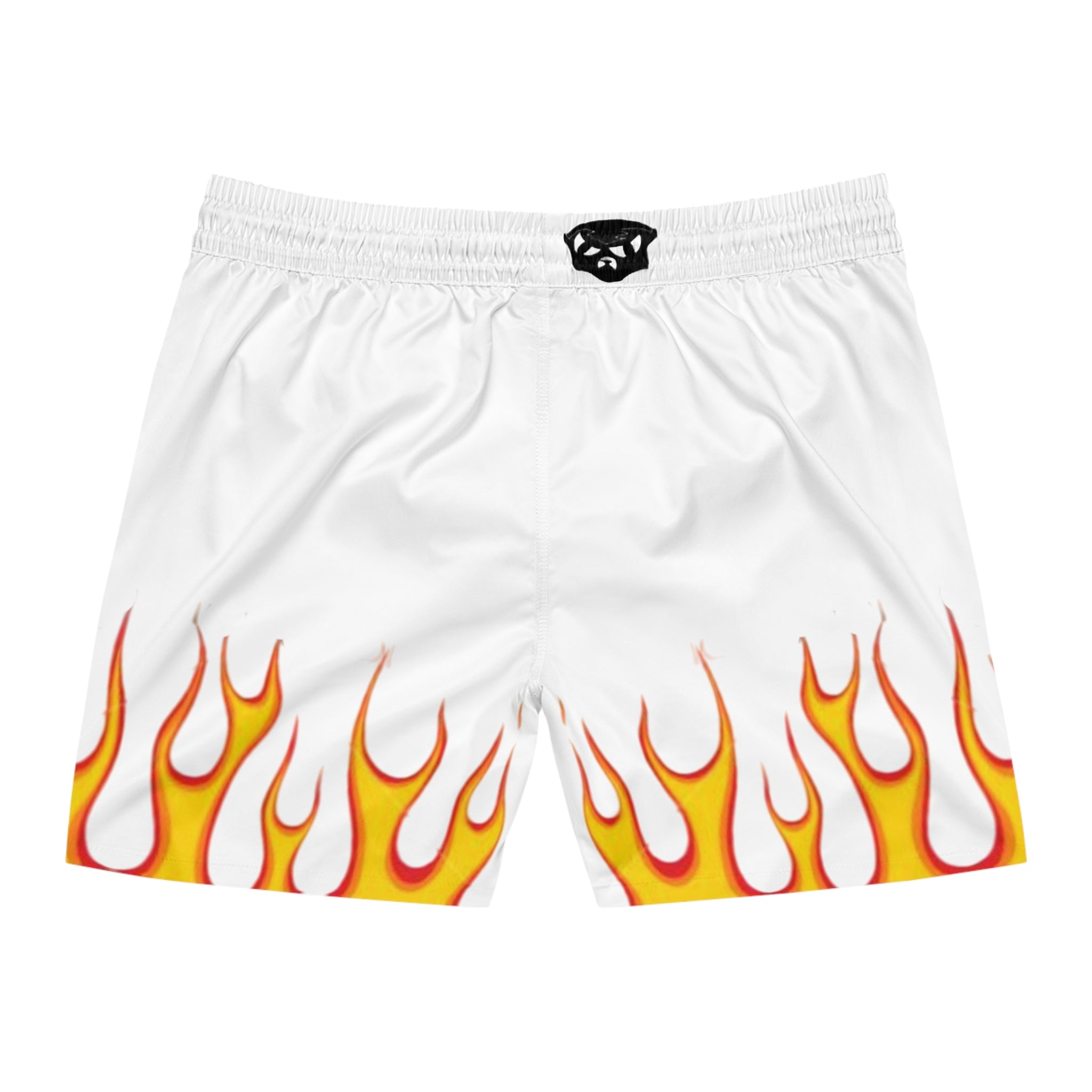 FLAME Swim/anywhere  SHORTS  (White/ Orange / Black)