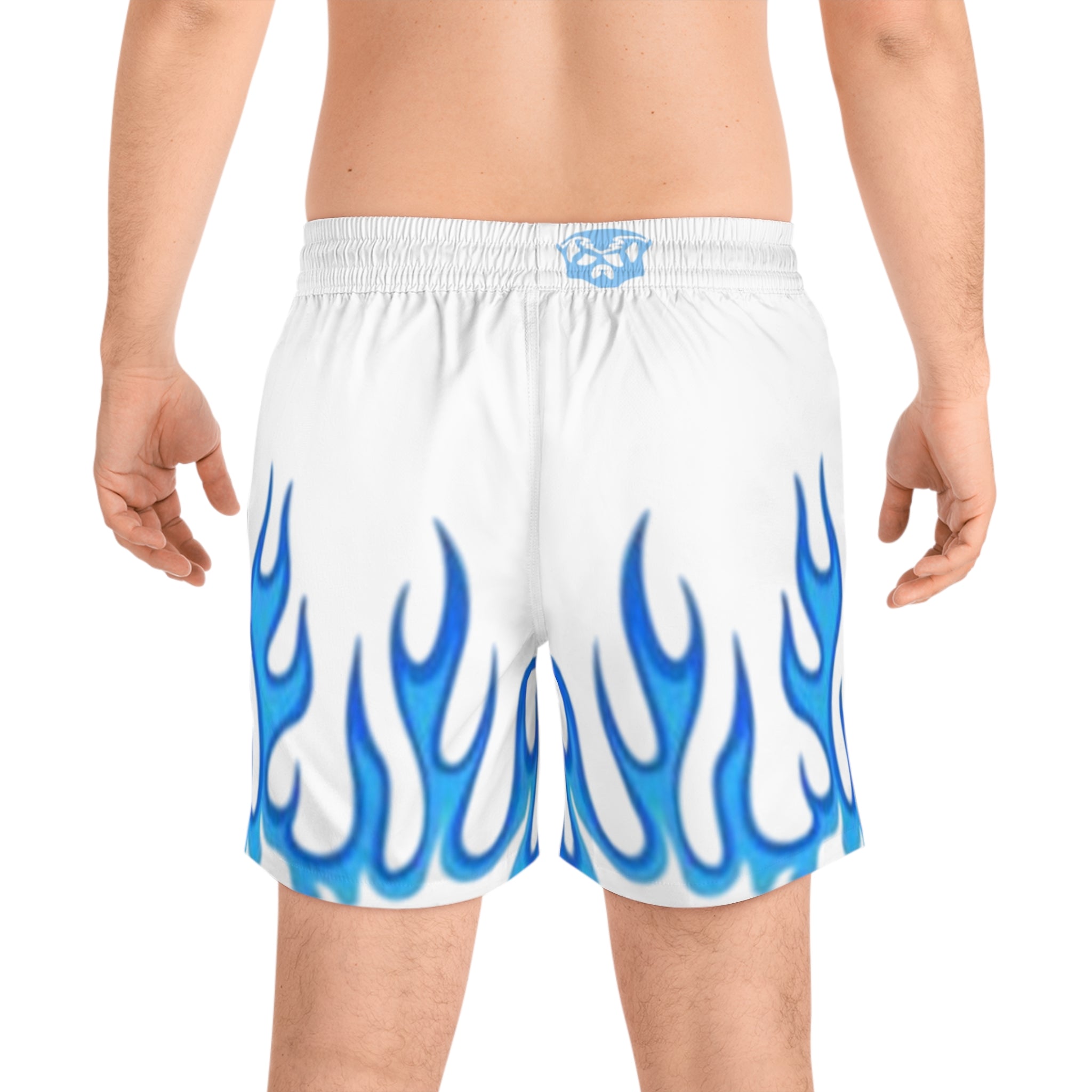 FLAME Swim/anywhere  SHORTS  (White/ Blue)