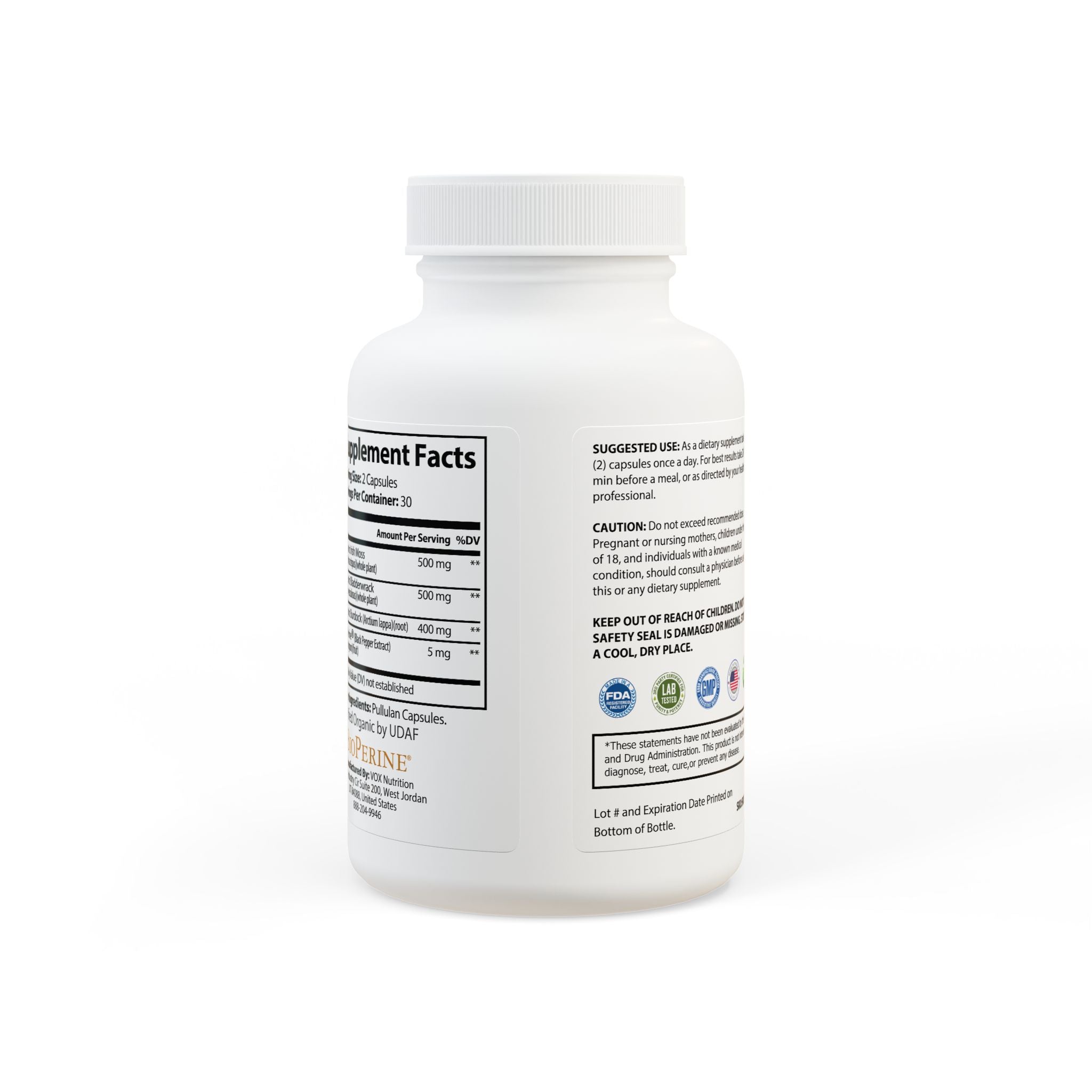 SEA MOSS Supplement (60 Capsules)
