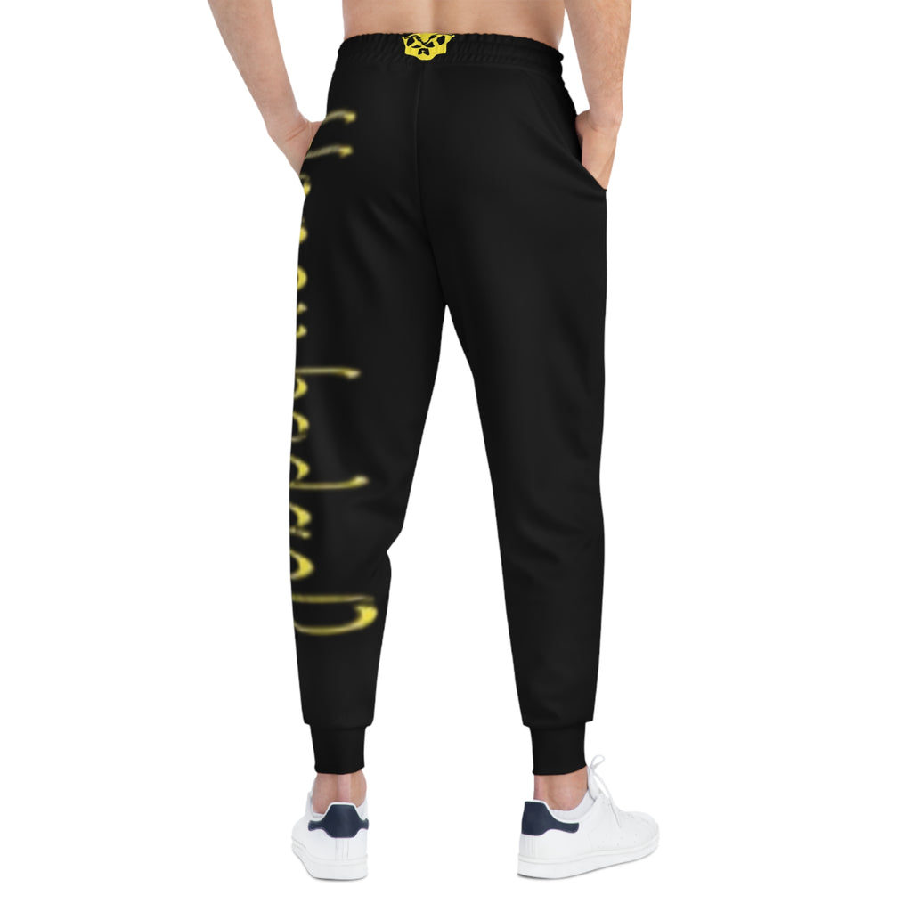 Side leg HUSTLER Joggers (Cuffed/yellow)