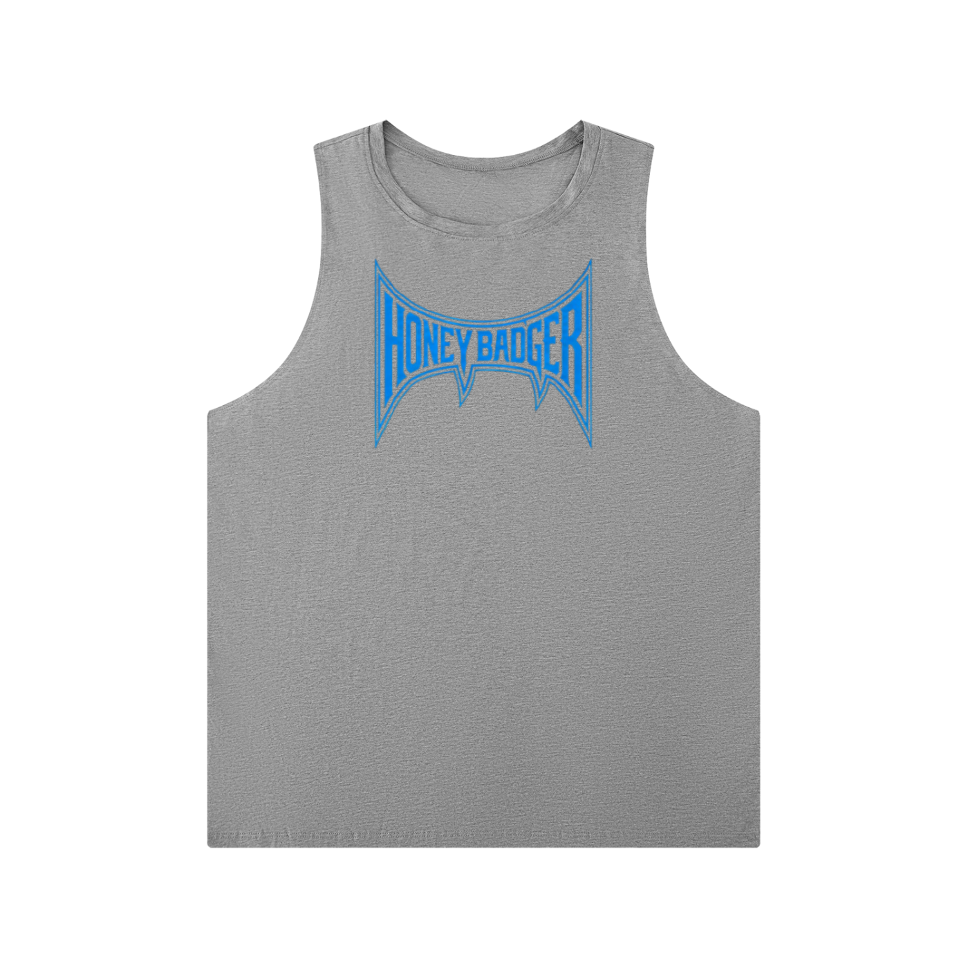 Blue DEFIANCE Muscleback Tank