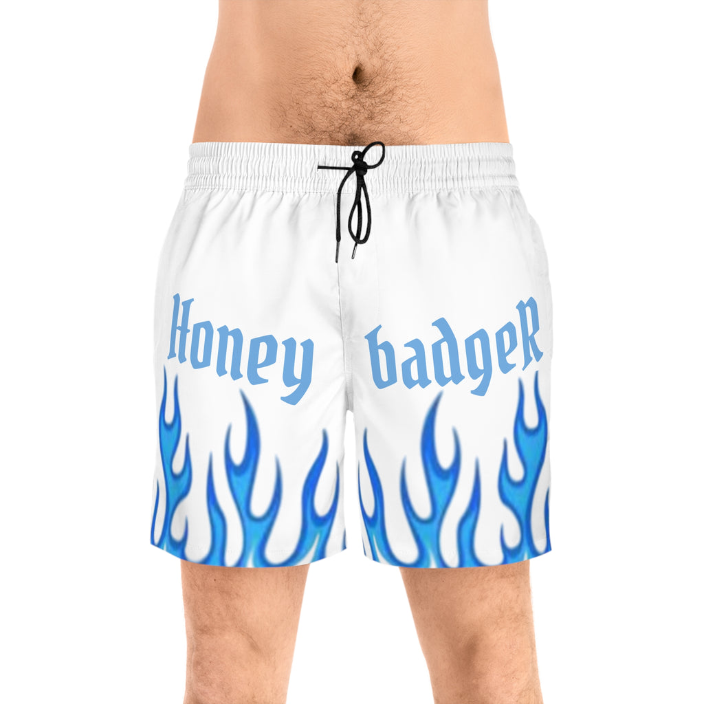 FLAME Swim/anywhere  SHORTS  (White/ Blue)