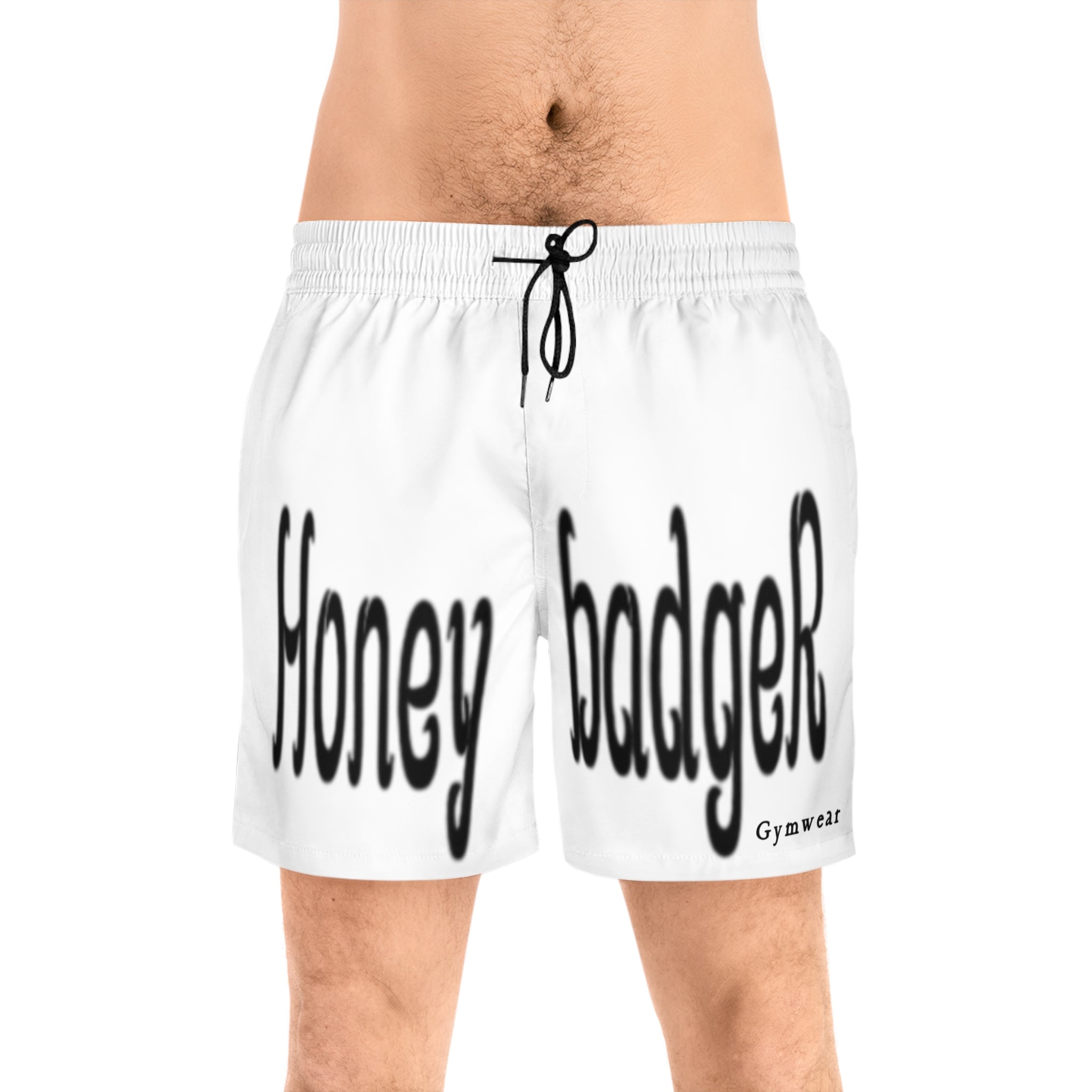 HUSTLER Swim/anywhere  SHORTS  (White)