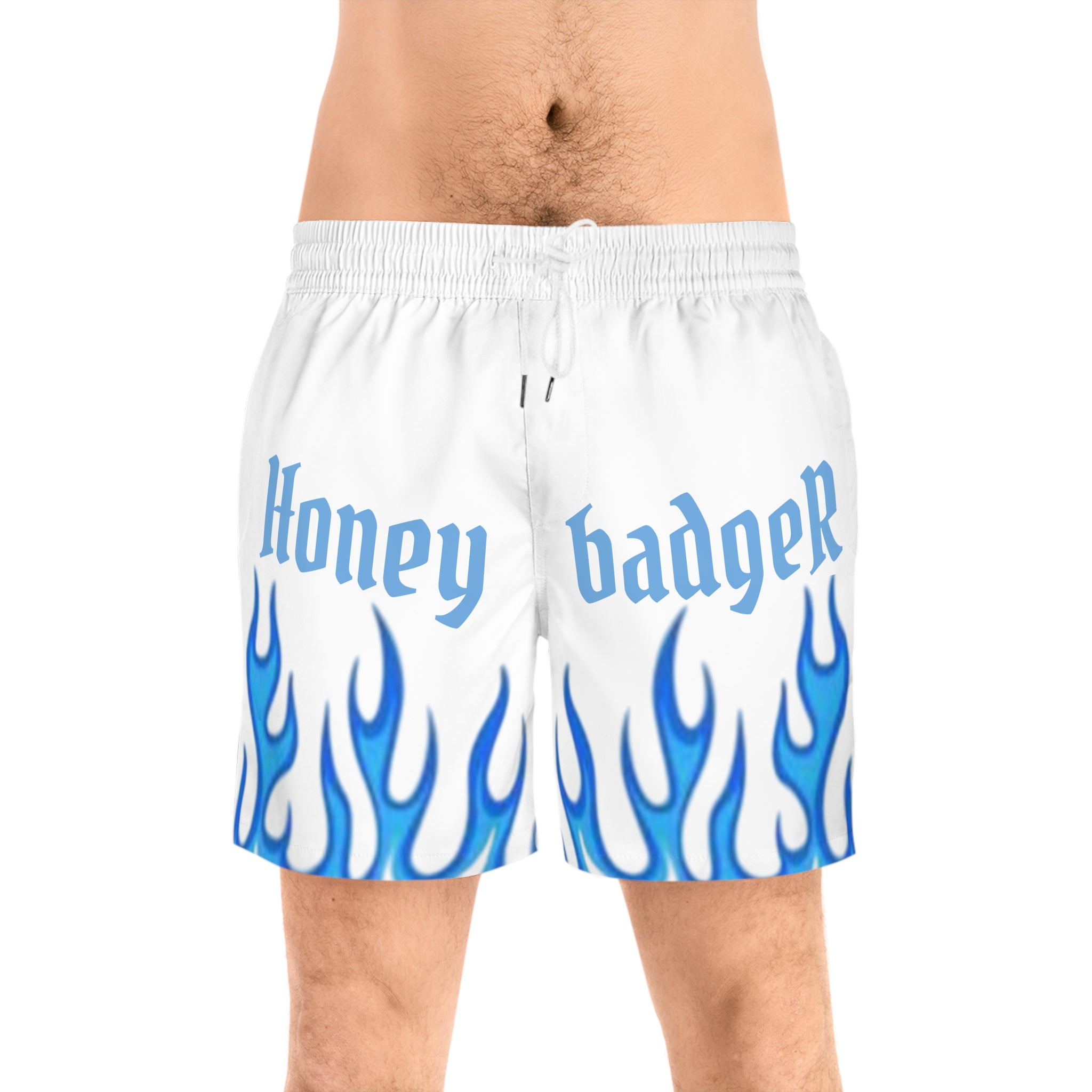FLAME Swim/anywhere  SHORTS  (White/ Blue)