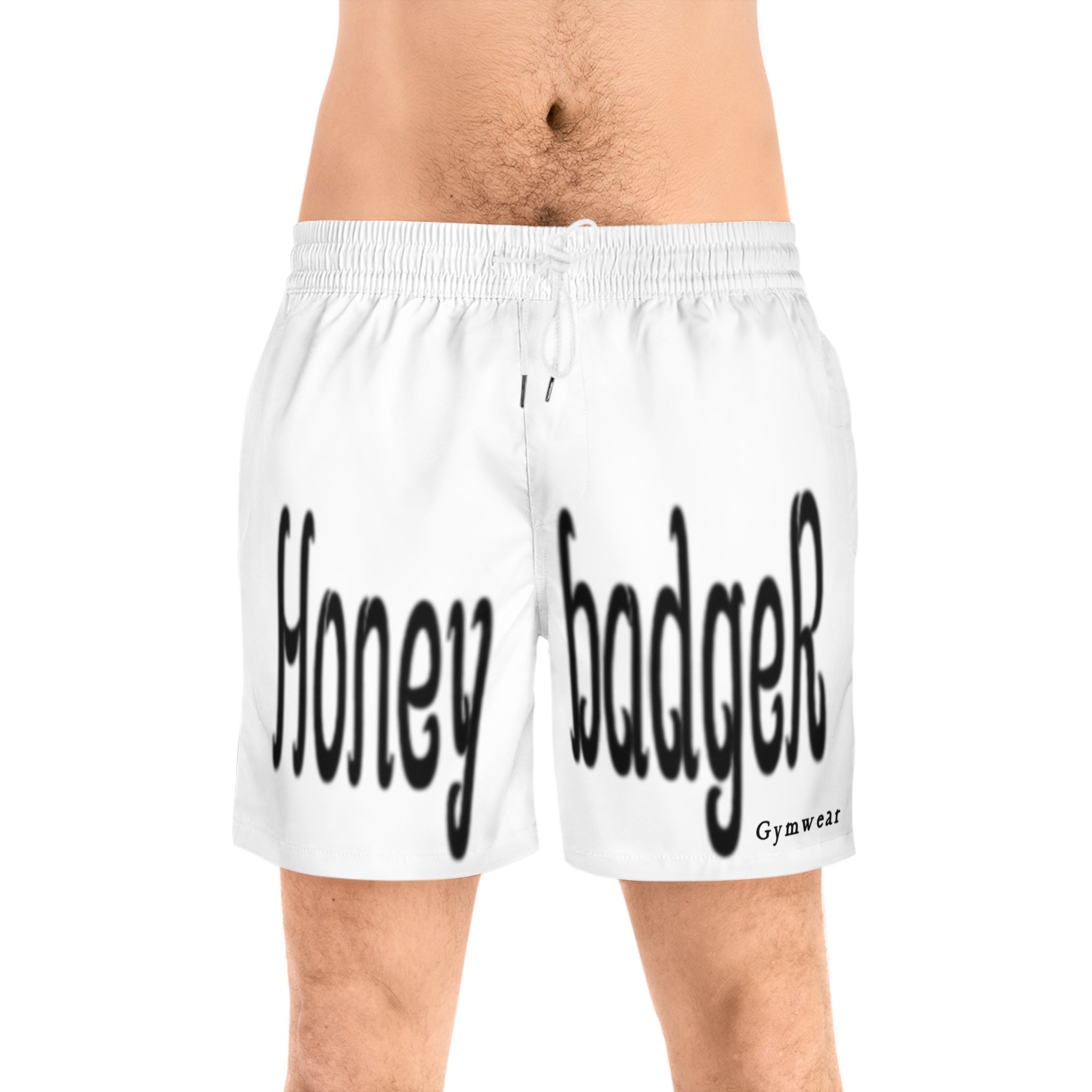 HUSTLER Swim/anywhere  SHORTS  (White)