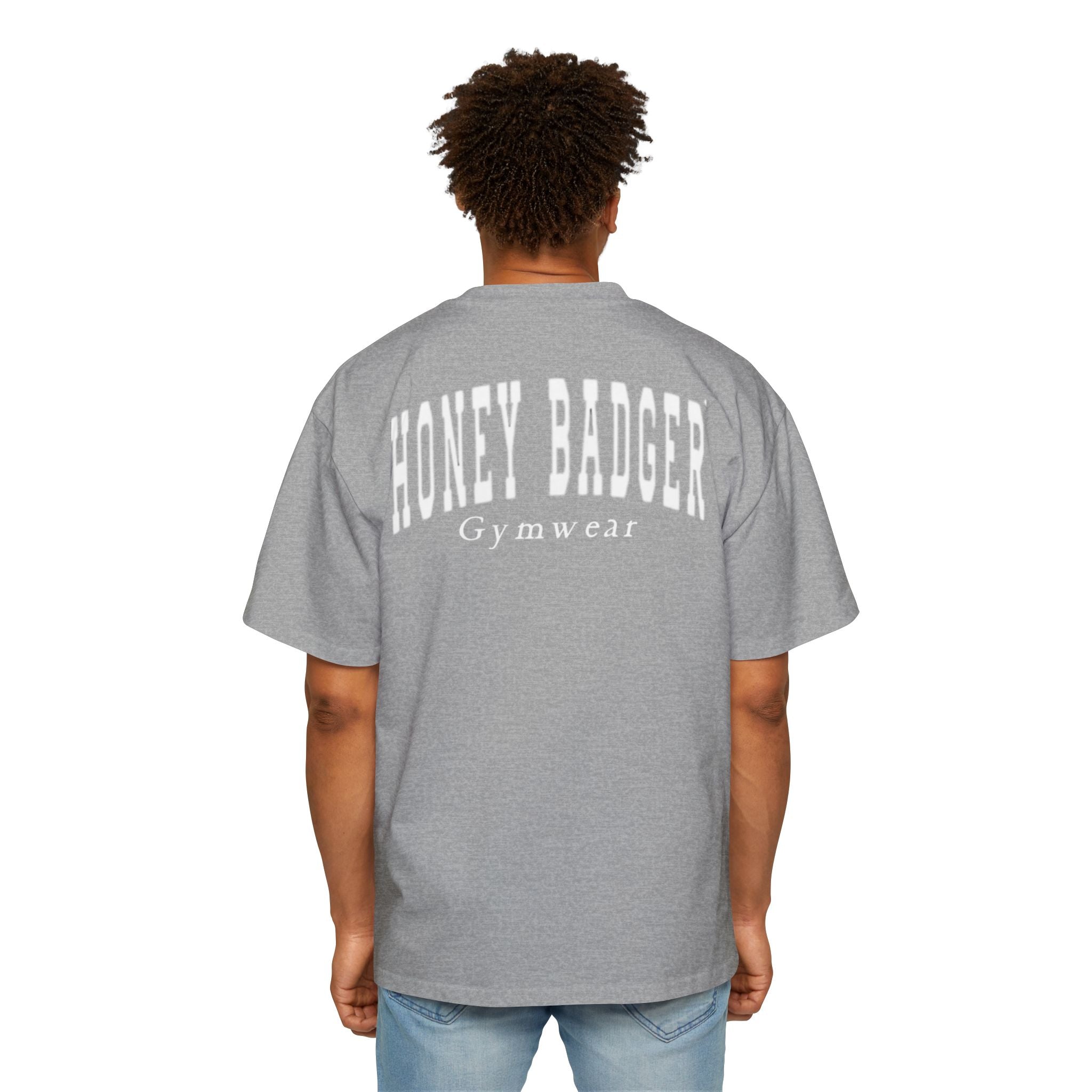 Oversized tee version of PUMP COVER (white)