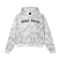 VENGEANCE Snow Washed Zip-Up Fleece Hoodie