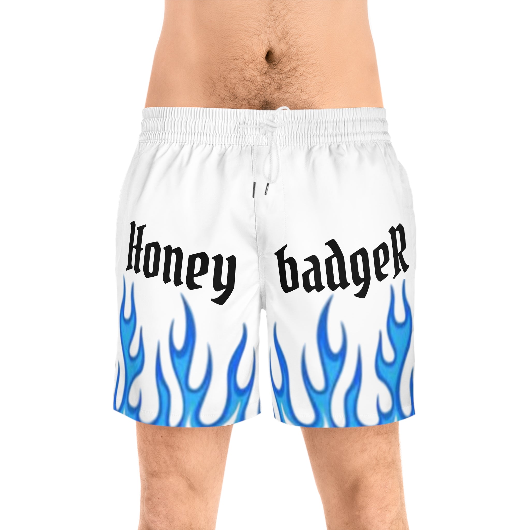 FLAME Swim/anywhere  SHORTS  (White/ Blue / Black)