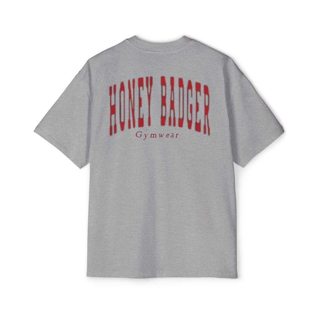 Oversized tee version of PUMP COVER (red)