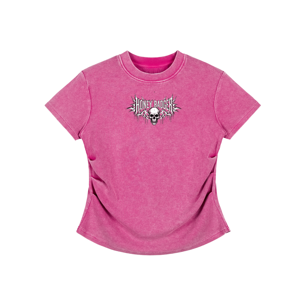 Women's Y2K Vintage Washed Cotton Tee