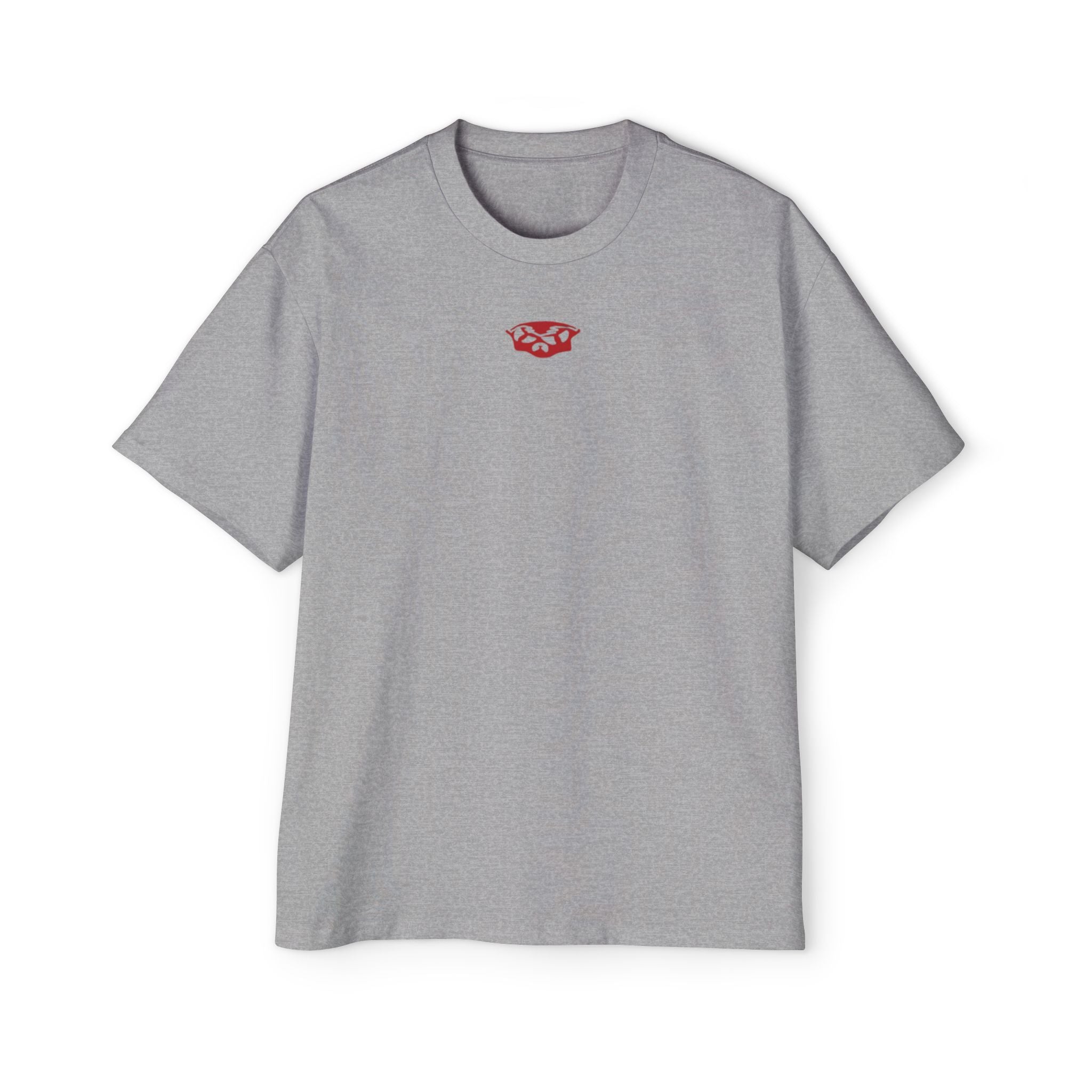 Oversized tee version of PUMP COVER (red)