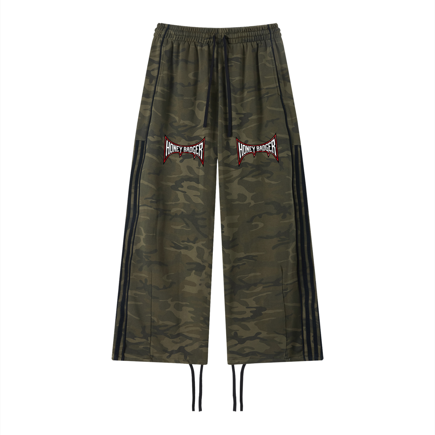 DEFIANCE Camo Wide Leg Sweats