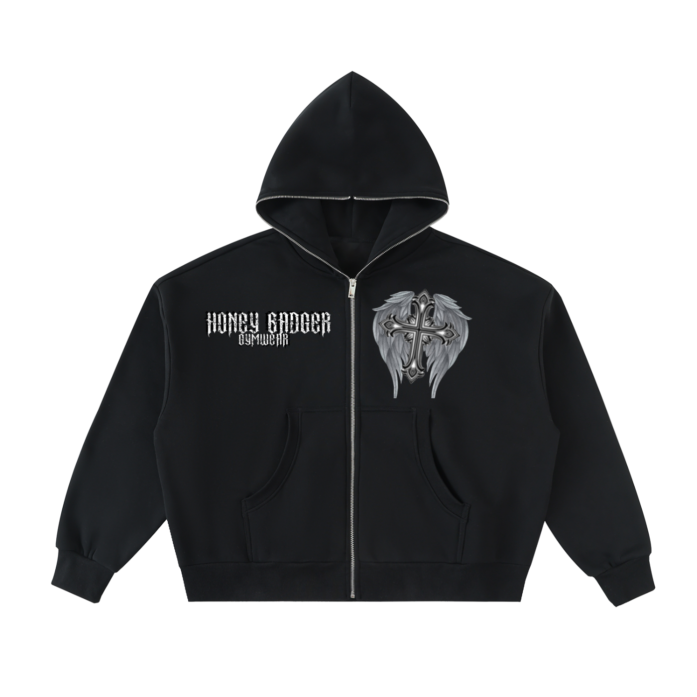 Seraphin Full-Zip Boxy Hoodie