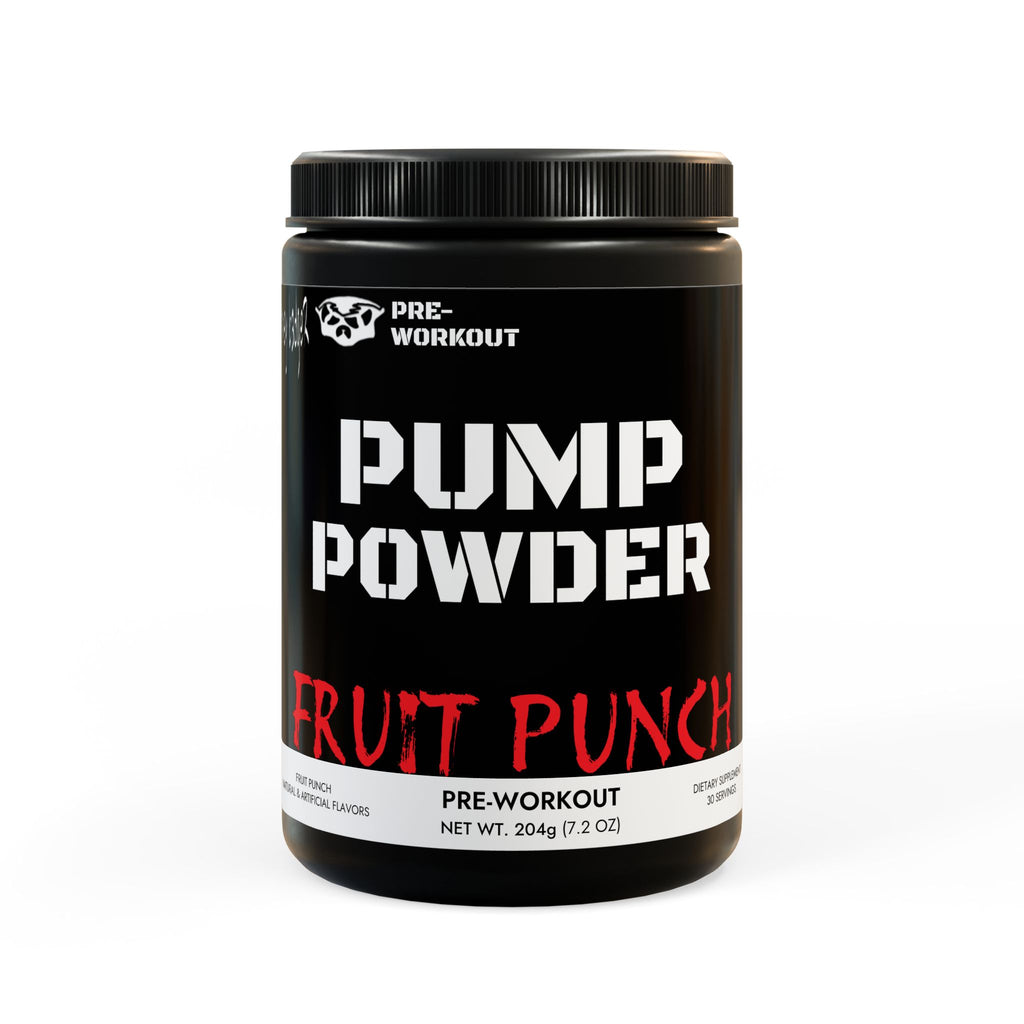 PUMP POWDER Edition of HB Fruit Punch PRE-WORKOUT