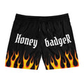 FLAME Swim/anywhere  SHORTS  (Black/ Orange / White)