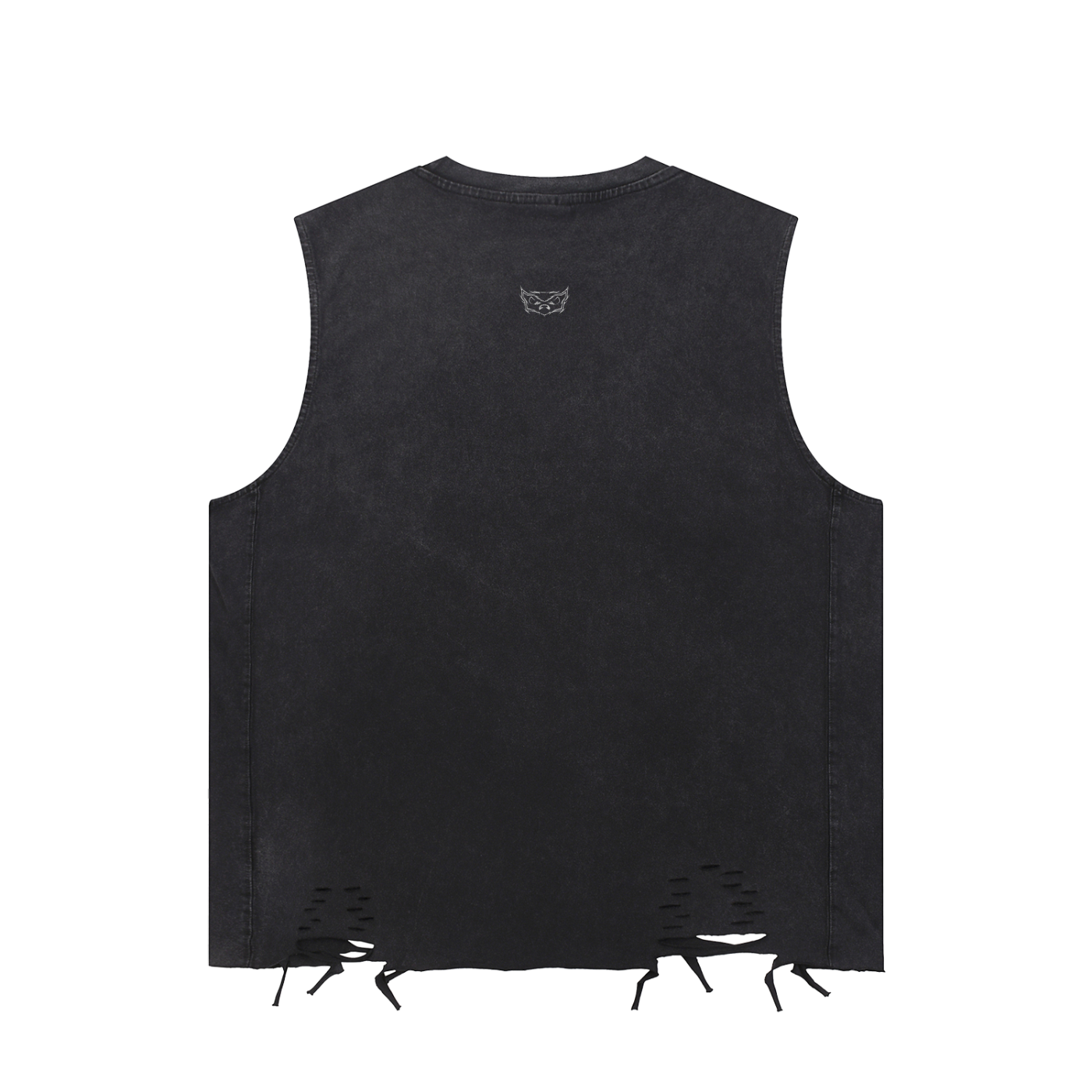 Y2K Snow Washed Skull Tank