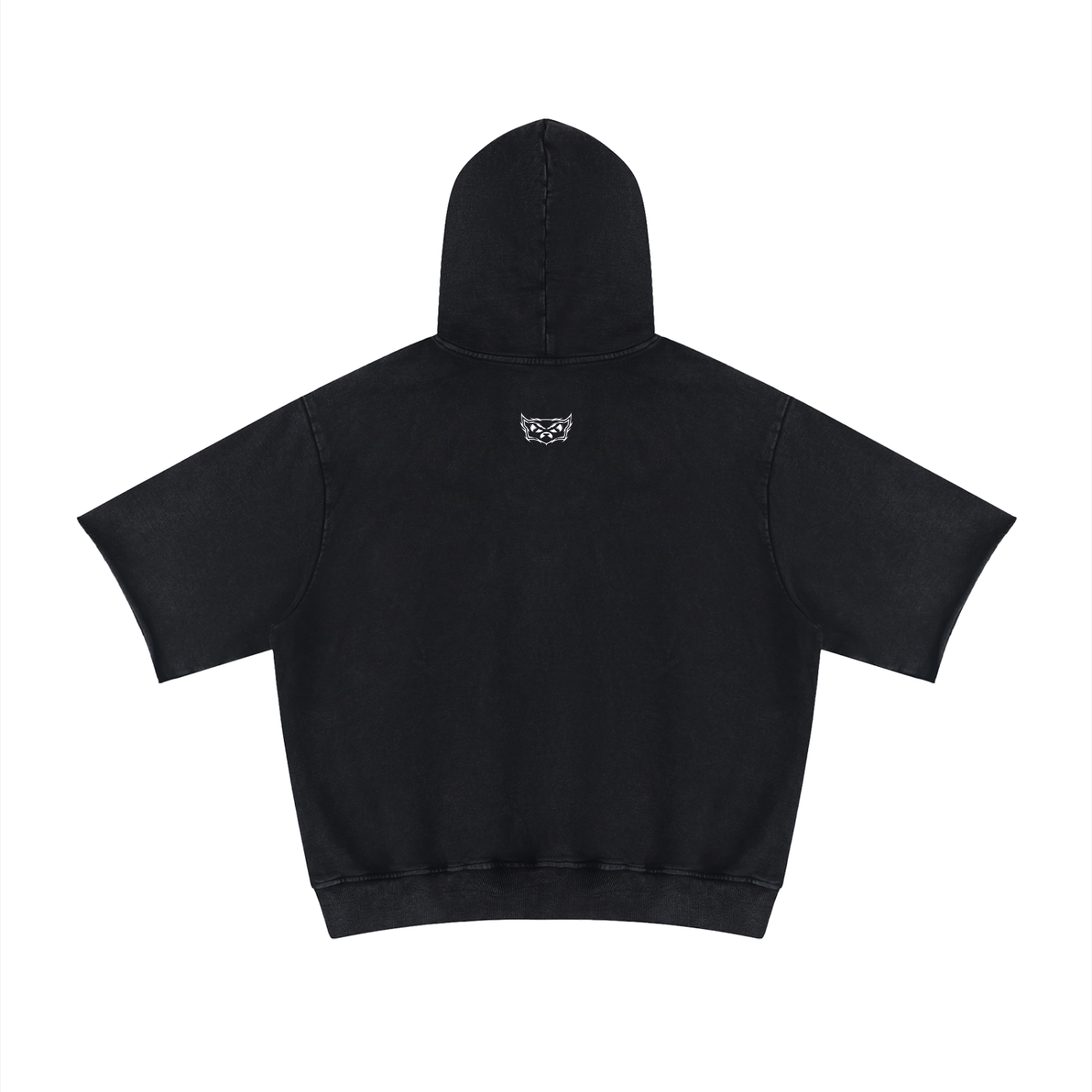Y2K Mineral Wash Short Sleeve Hoodie