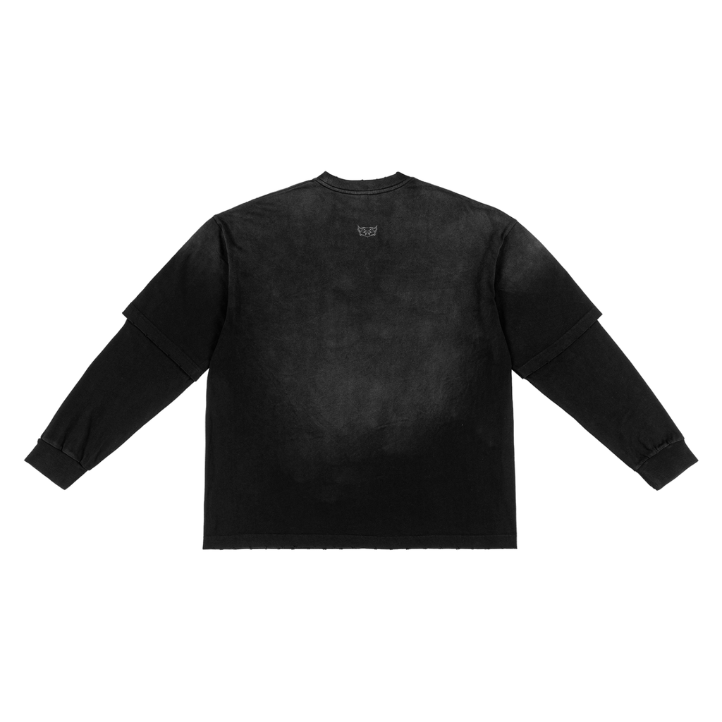 Y2K Graphic Sun fade Two-Piece Tee