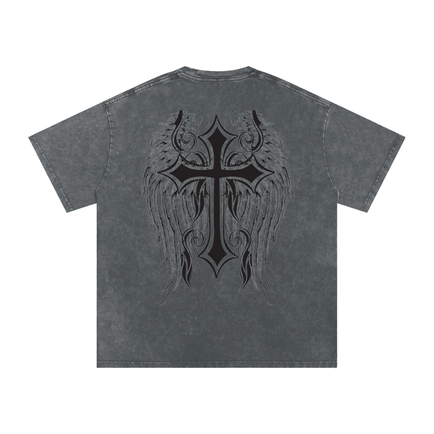 WINGED Collar Tee