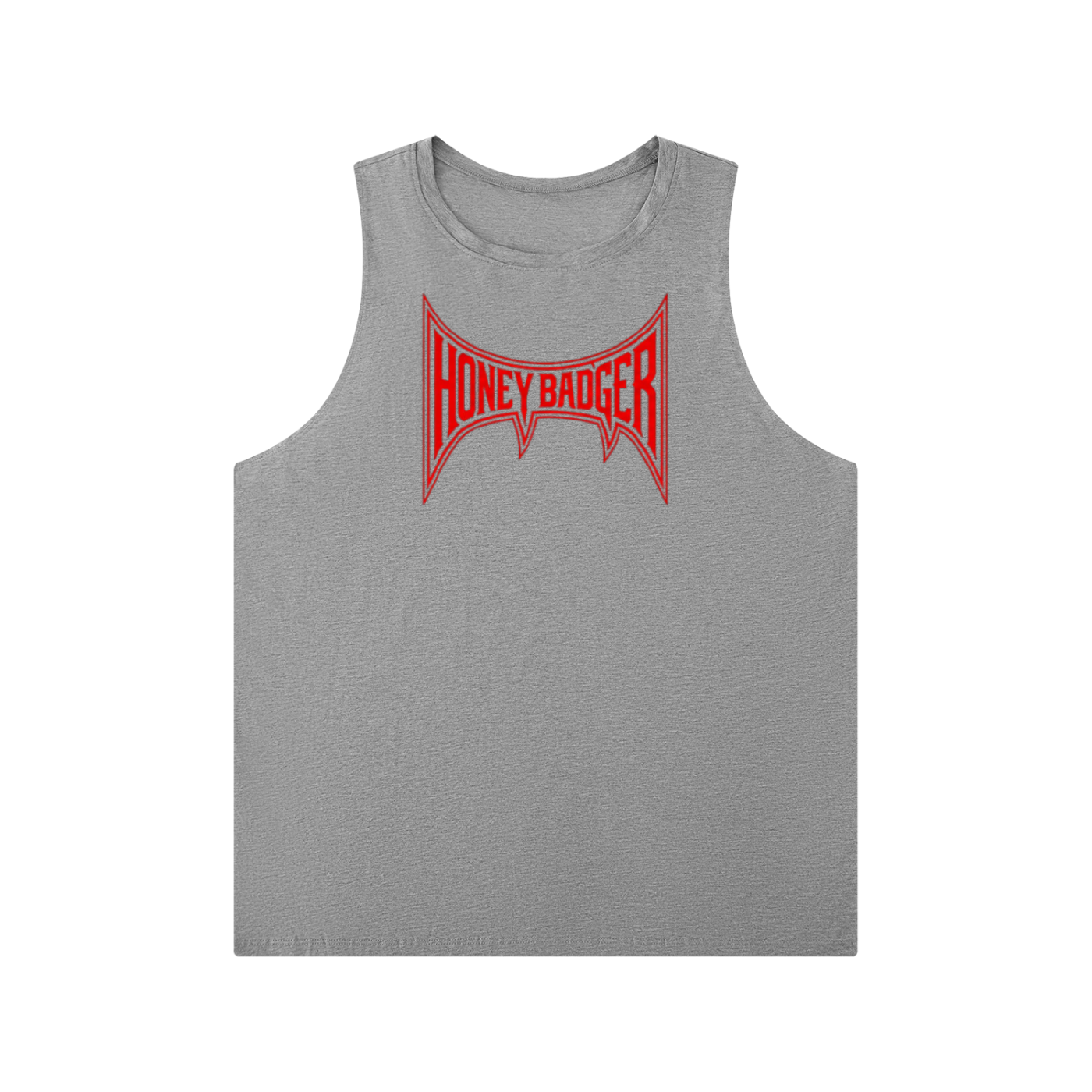 Red DEFIANCE Muscleback Tank