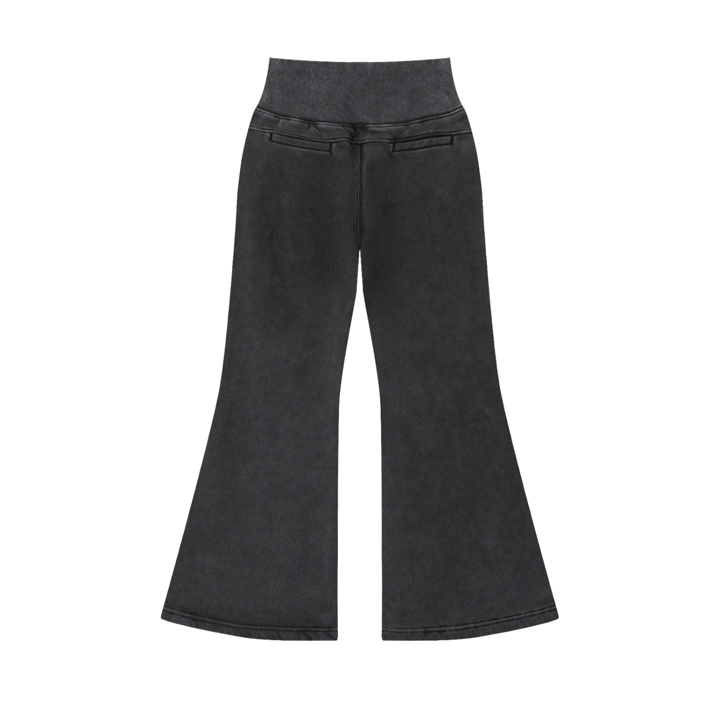 Womens Y2K Vintage Washed Flared Sweats