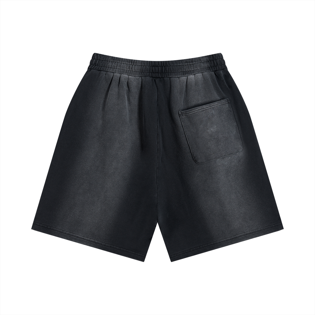 Y2K Sun Fade Distressed Shorts
