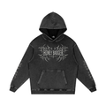 Y2K Graphic Snow Washed Cotton Hoodie