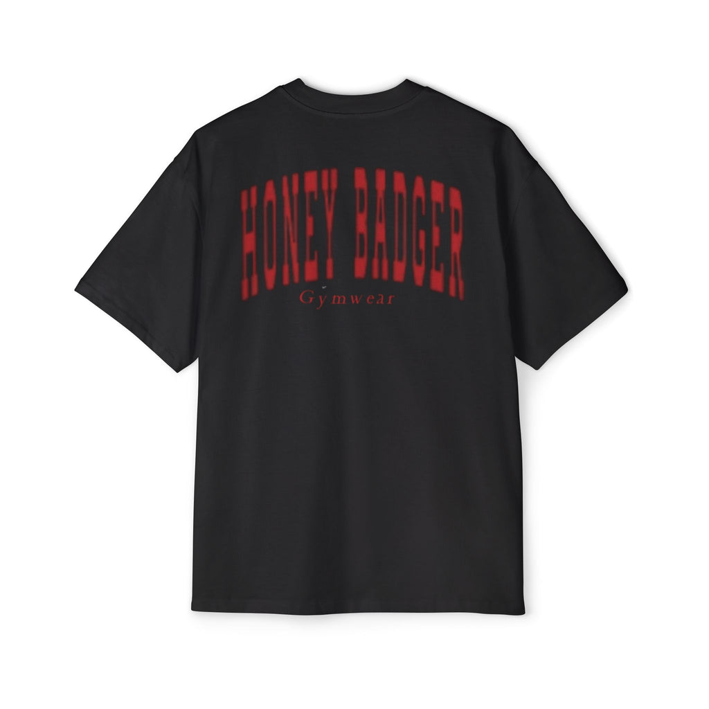 Oversized tee version of PUMP COVER (red)