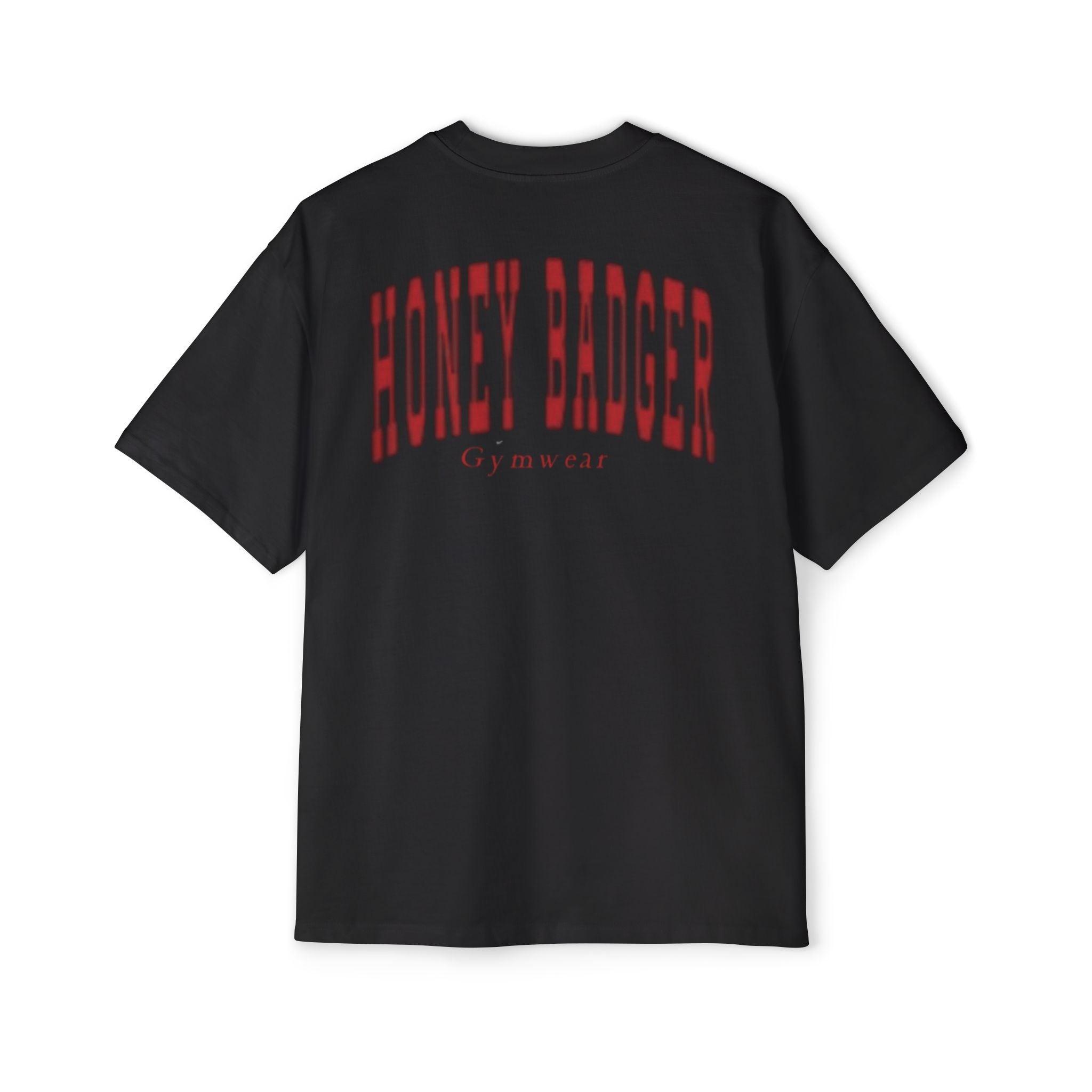 Oversized tee version of PUMP COVER (red)