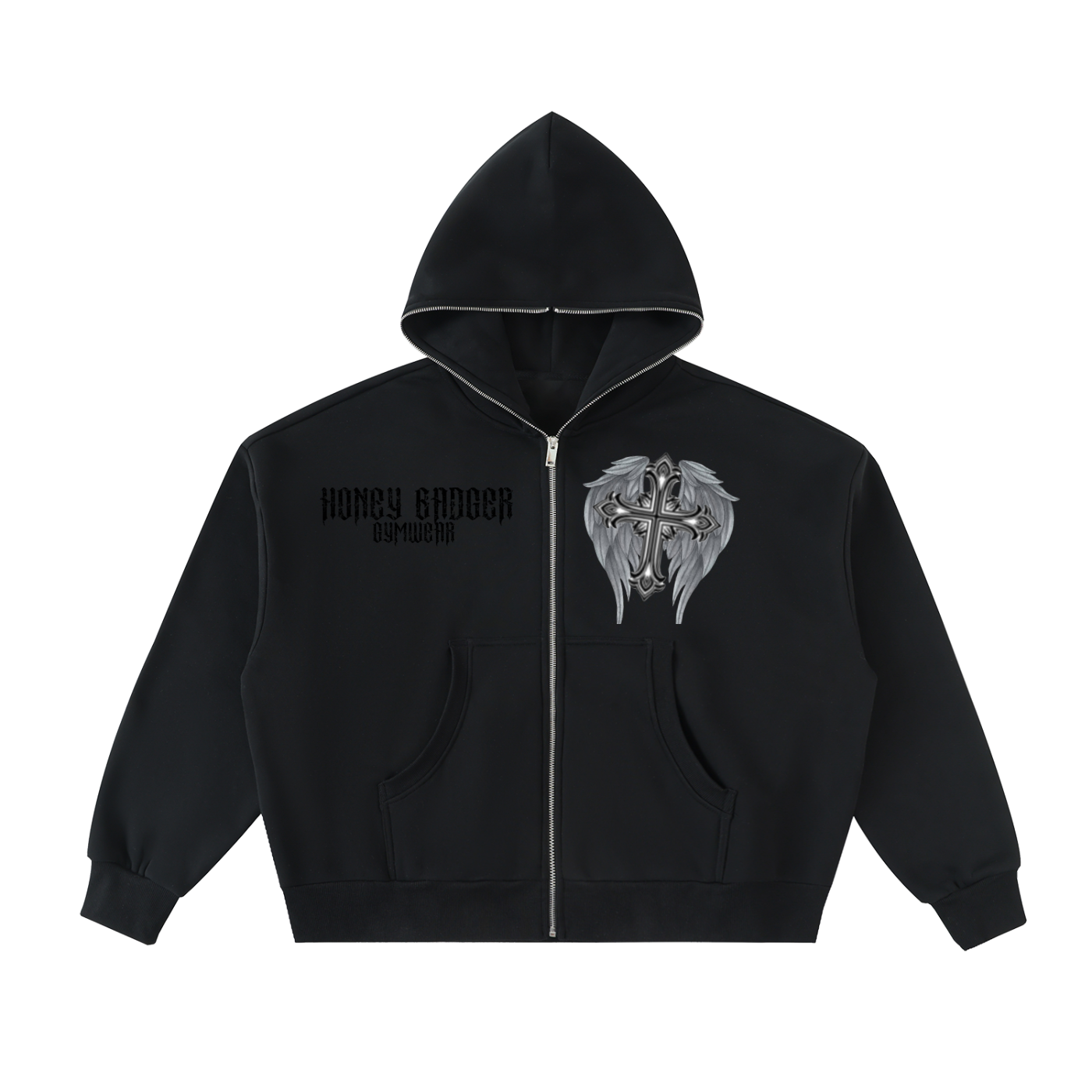 Seraphin Full-Zip Boxy Hoodie