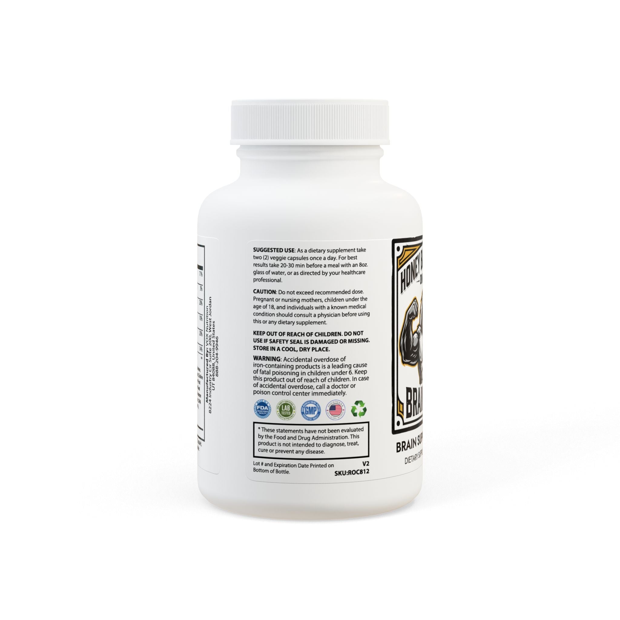 Brain Support Complex Supplement (60 Capsules)