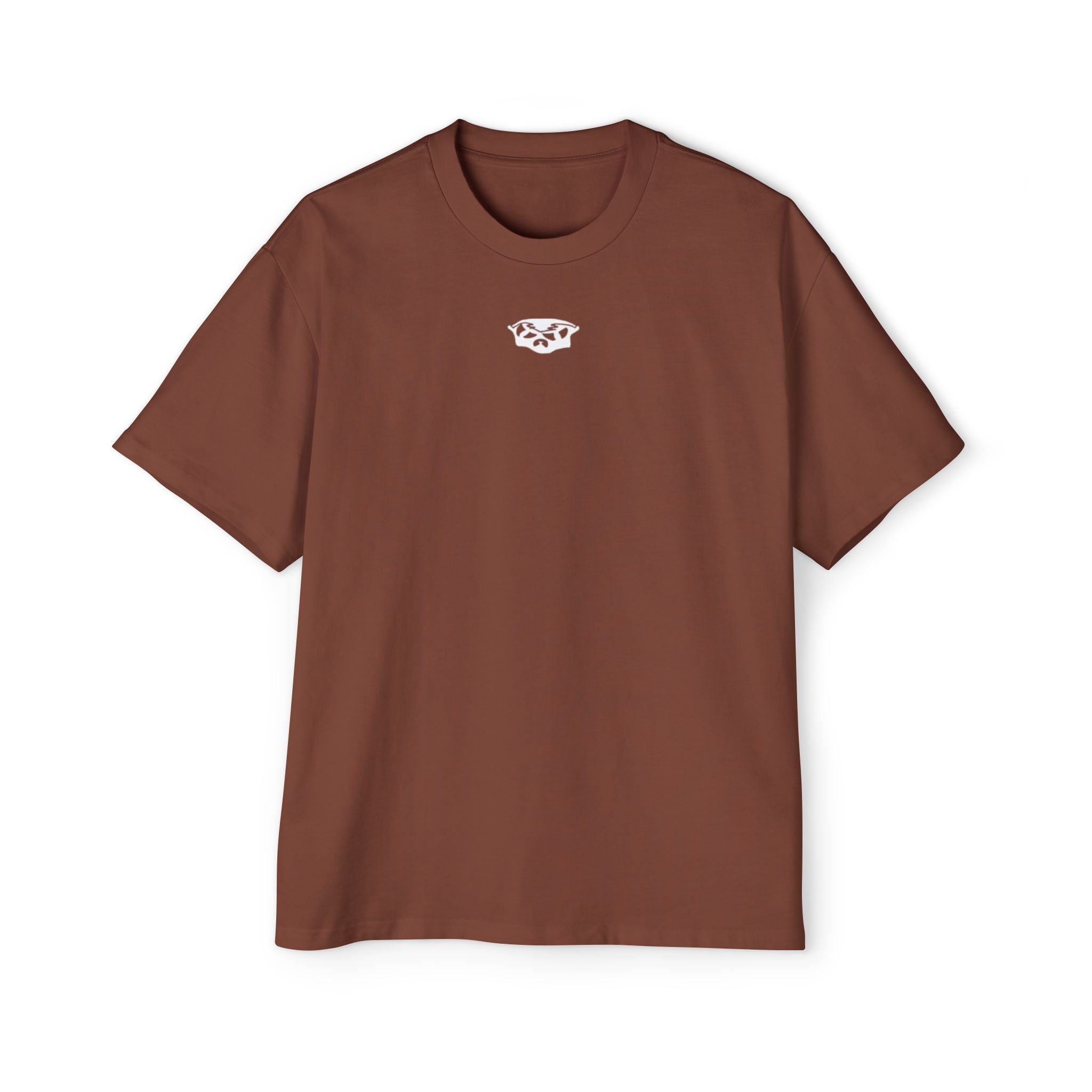 Oversized tee version of PUMP COVER (white)