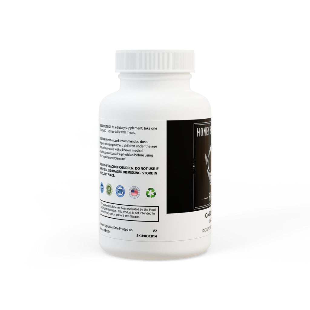 Omega 3 FISH OIL Supplement (60 Softgels)