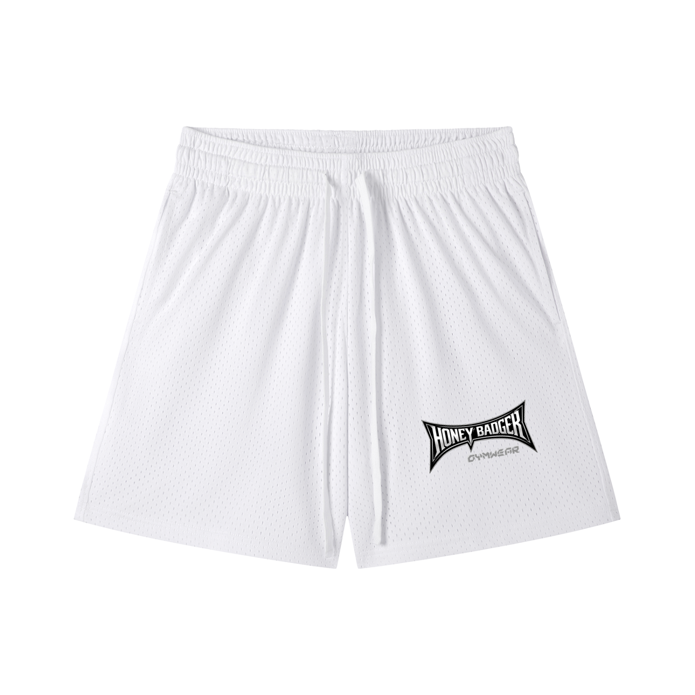 CHROMIUM Mesh Drawstring Shorts